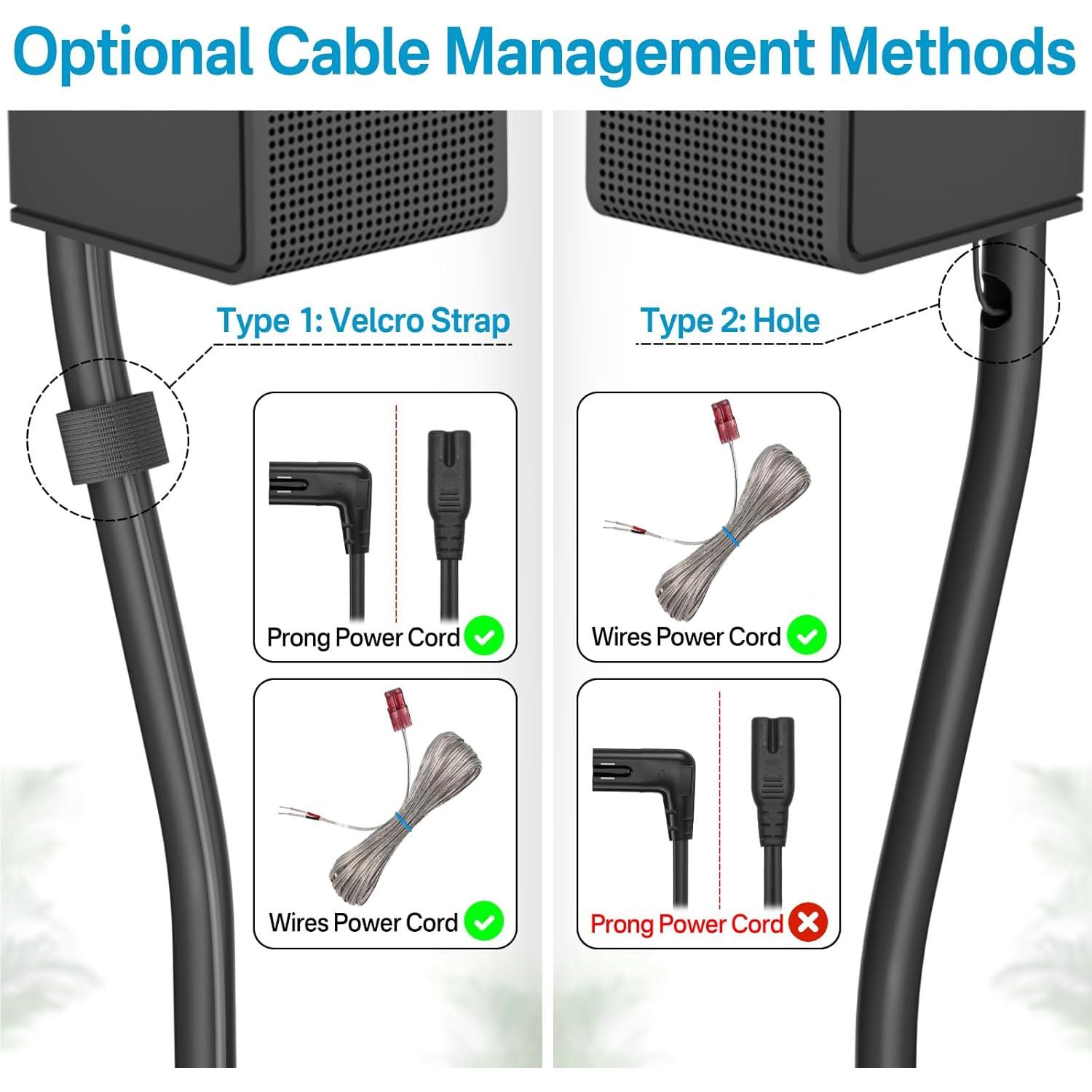 Soportes de Altavoces Ajustables Samsung Q990C/Q990D - Montaje en Pared