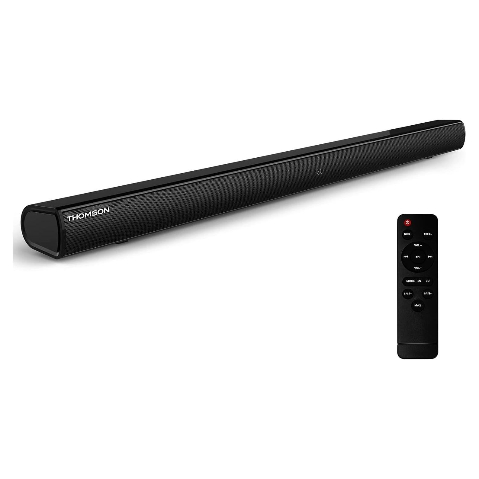 Barra de Sonido THOMSON B202 89 cm Bluetooth 5.0 2.1 Canales