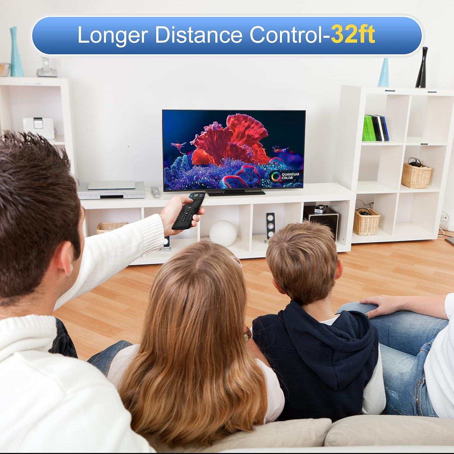 Control Remoto Universal Vizio XRT140 para Televisores Inteligentes