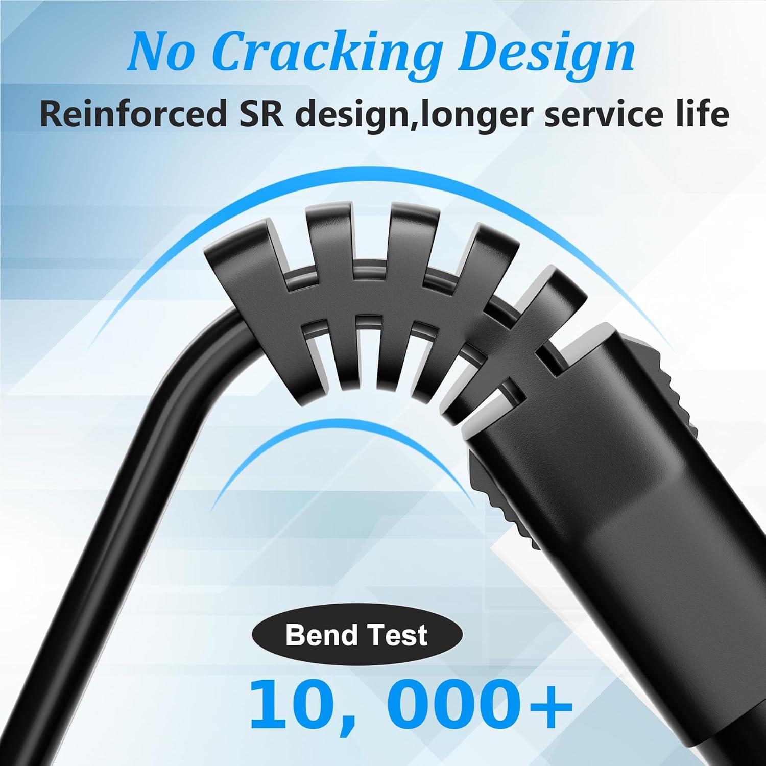 Cable de Alimentación AC Polarizado Kxable 3m - 2 Paquetes