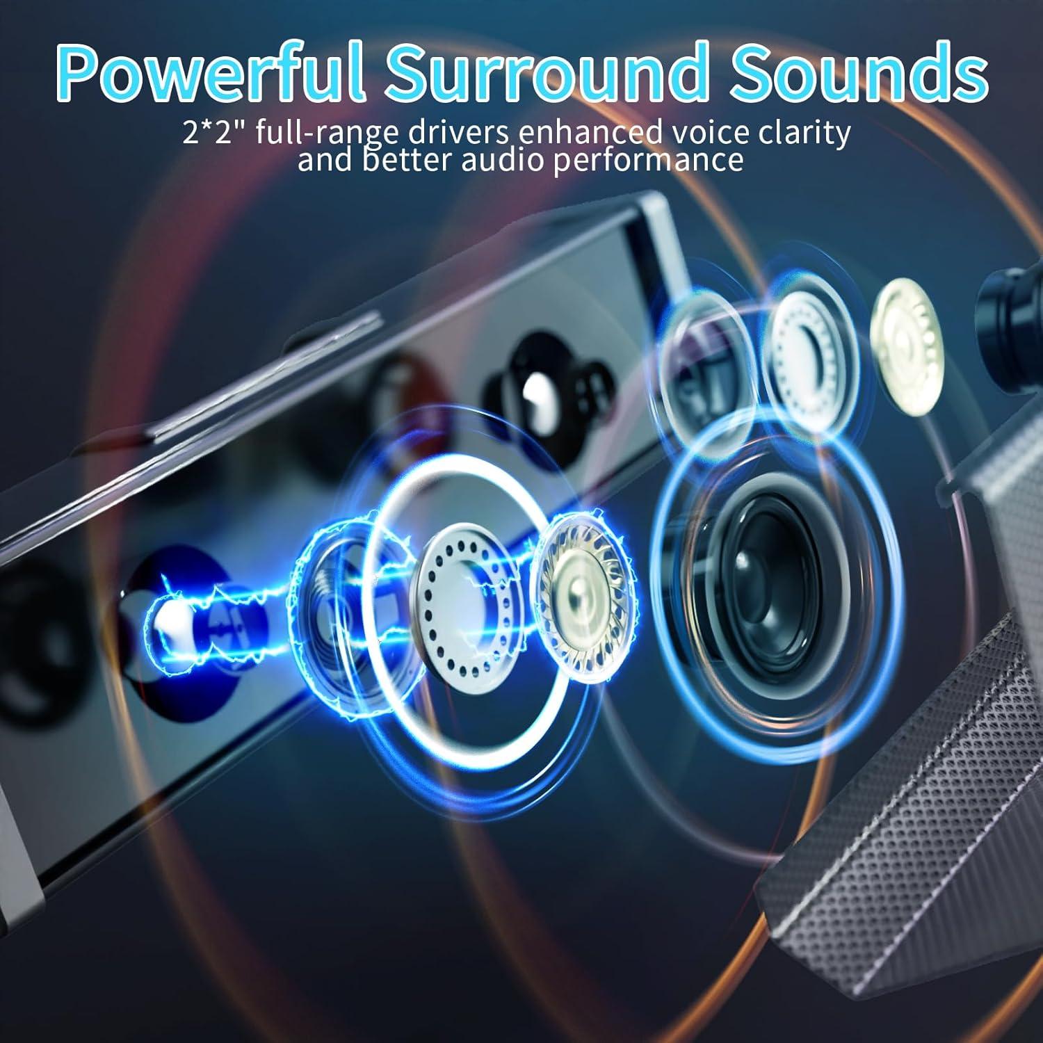 Barra de Sonido Smalody 8060 con Subwoofer 2.1 y Bluetooth 5.0