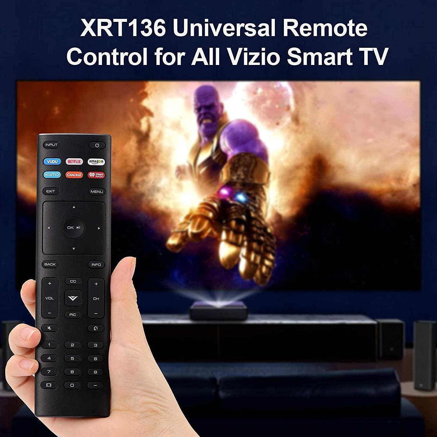 Control Remoto Universal Vizio XRT136 - 2 Paquetes