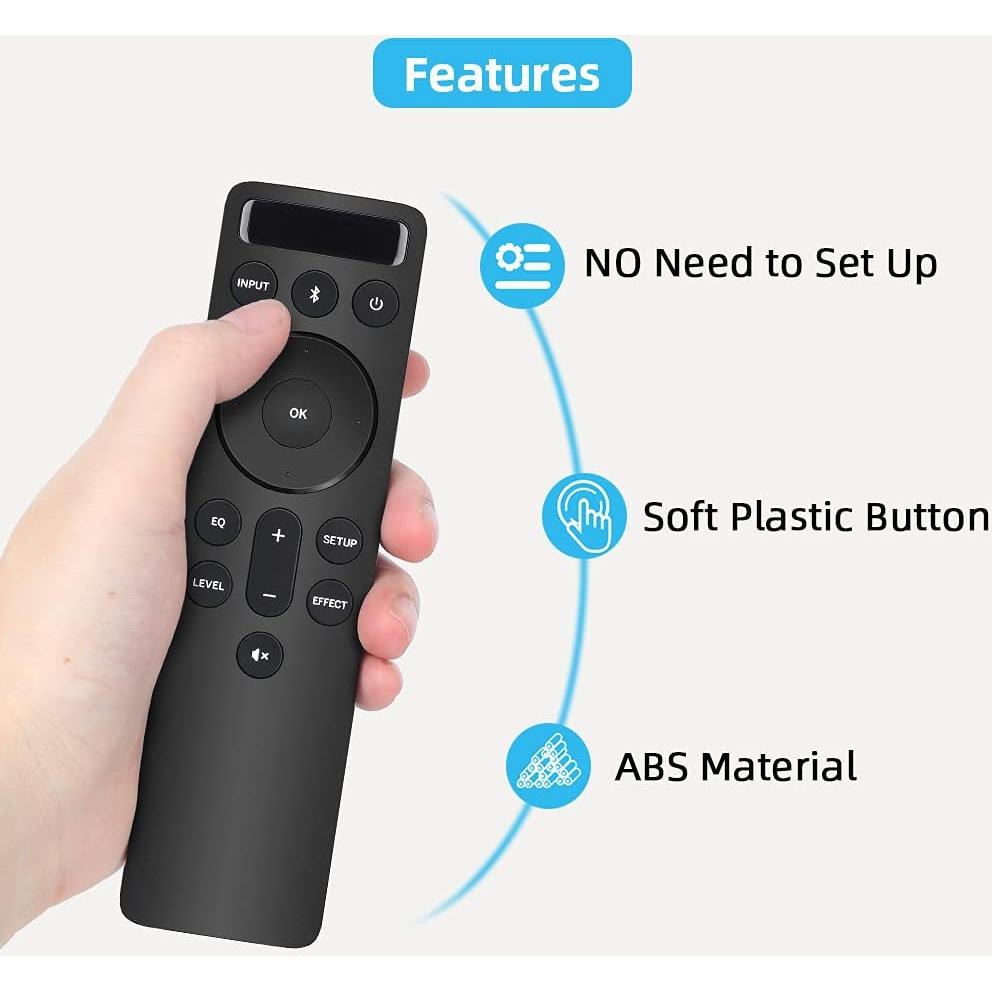Control Remoto UNOCAR Bluetooth para Barra de Sonido Vizio 2.1 5.1