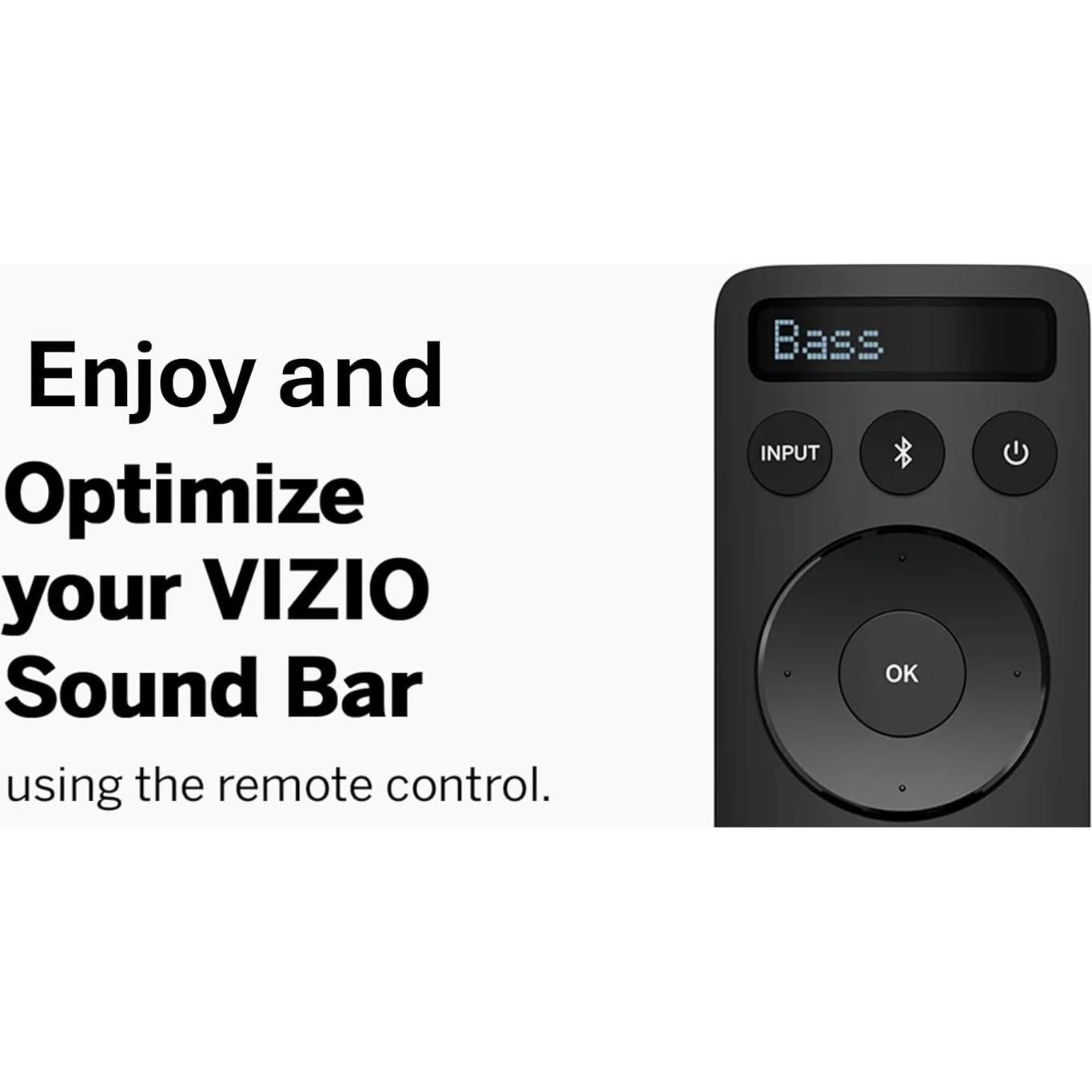 Control Remoto Retroiluminado VIZIO 5.1 Compatible D51-H