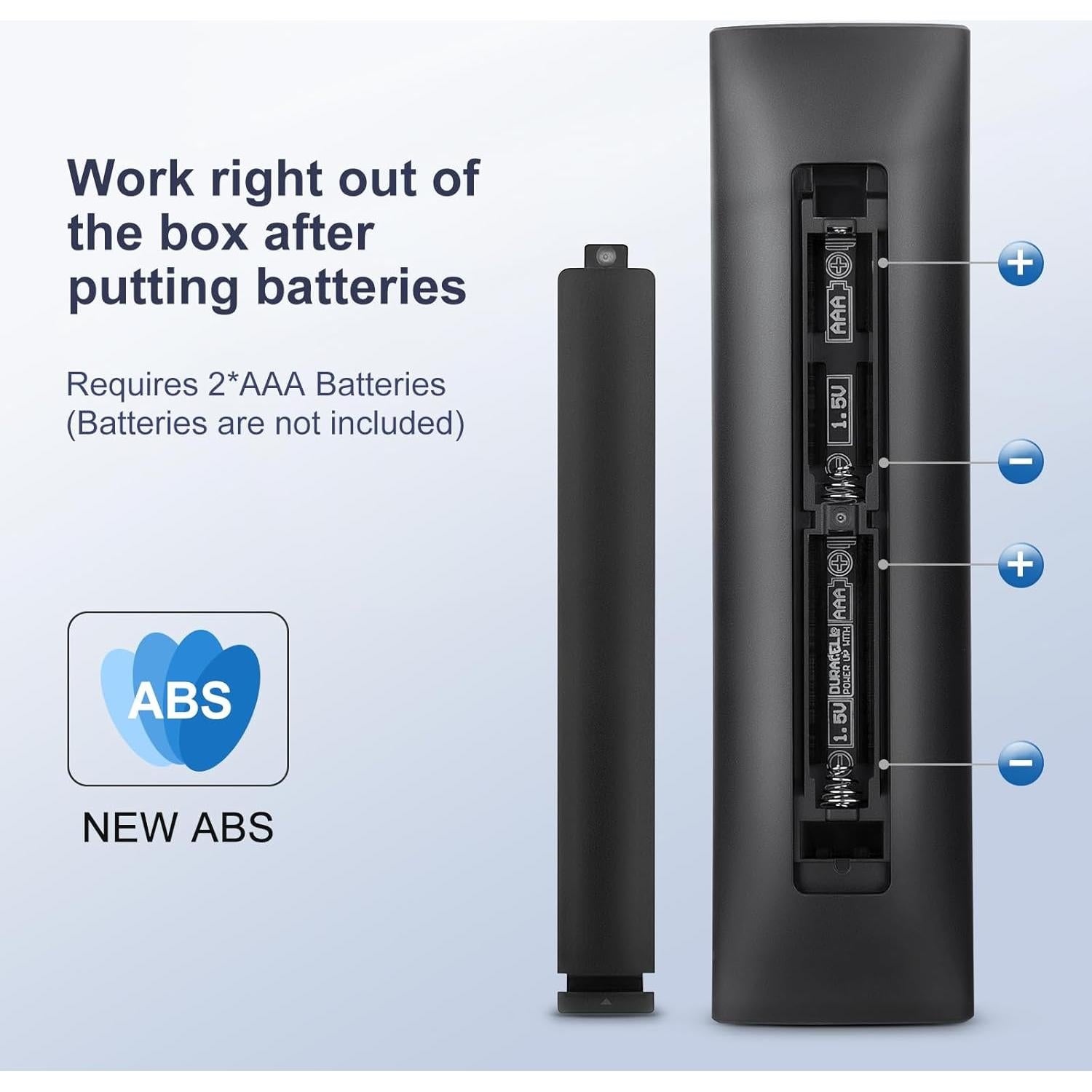 Control Remoto Reemplazo VIZIO XRT140 - Paquete de 2