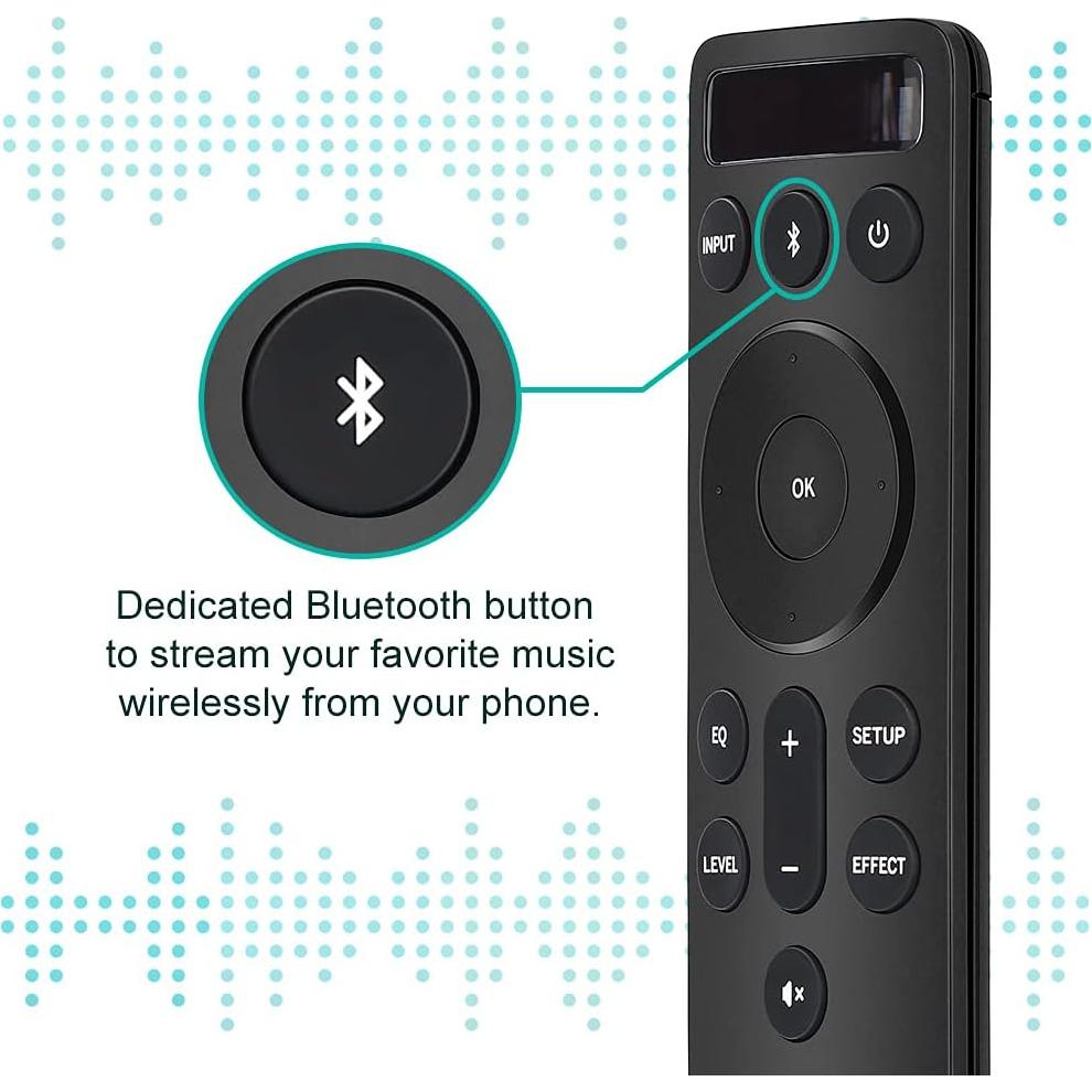 Control Remoto Semote D51-Shooron Bluetooth para Barra Vizio