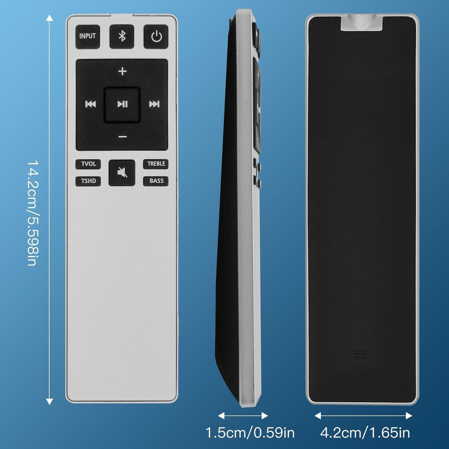 Control Remoto de Reemplazo XRS321 para Barra de Sonido Vizio