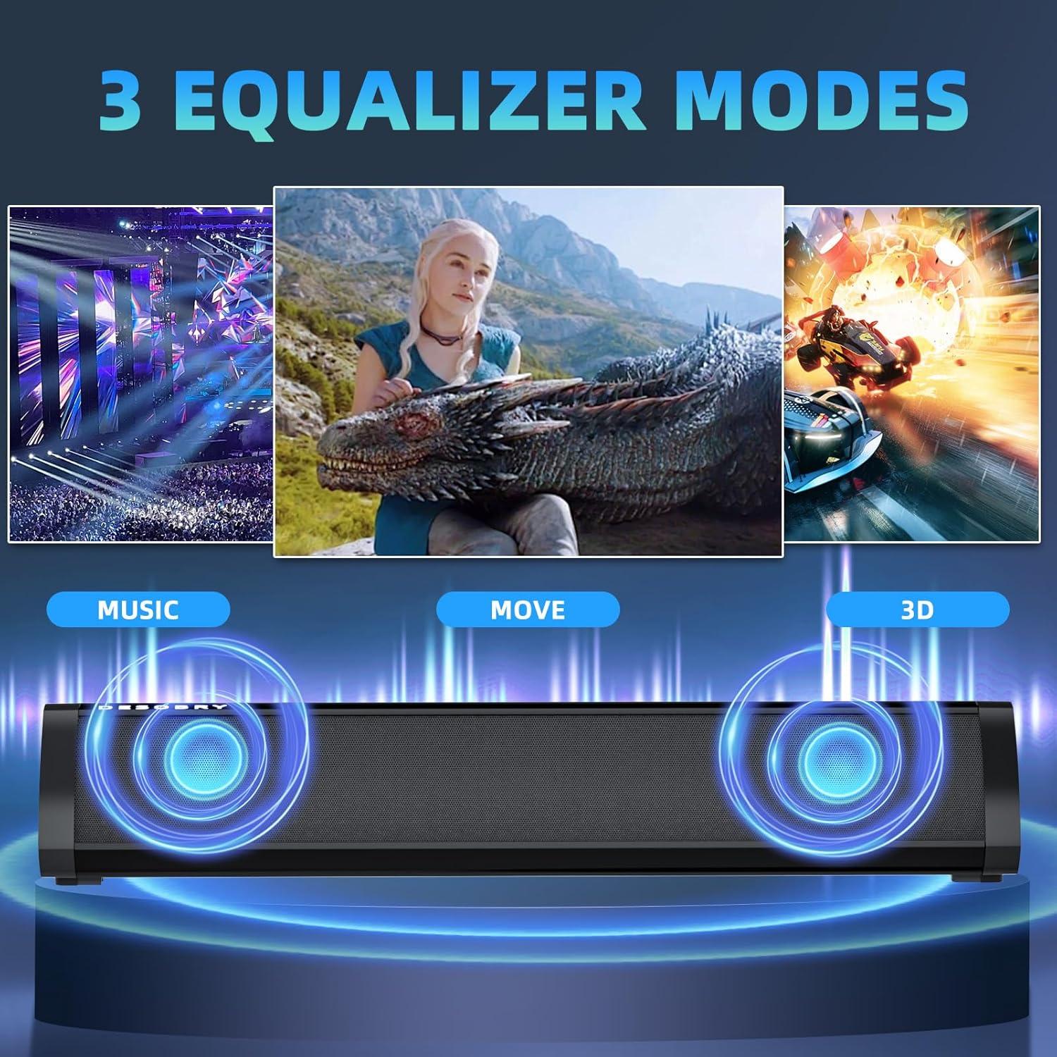 Barra de Sonido Desobry SS1022B 40.9 cm Bluetooth con HDMI