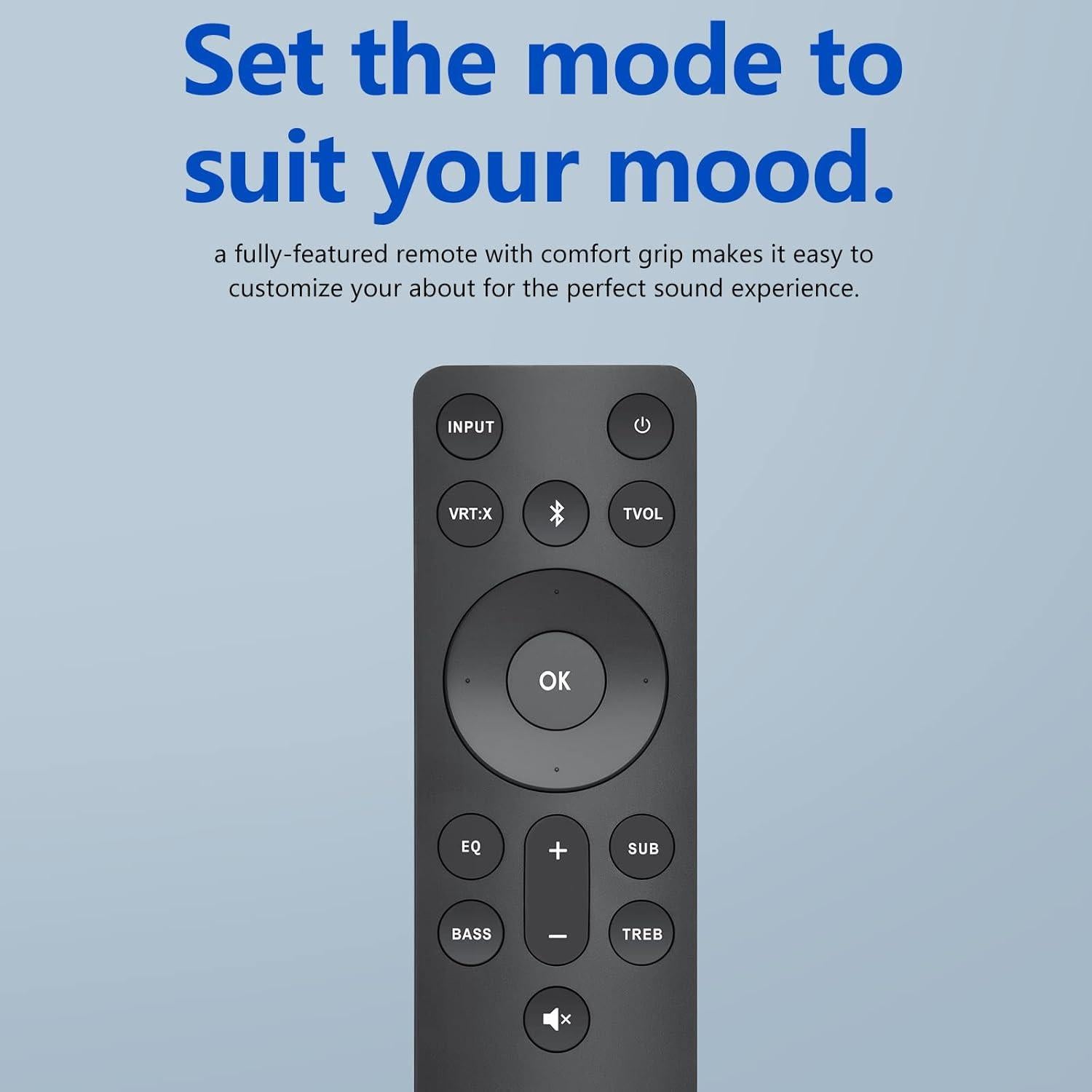 Control Remoto Reemplazo VIZIO para Barra de Sonido 2.1/5.1