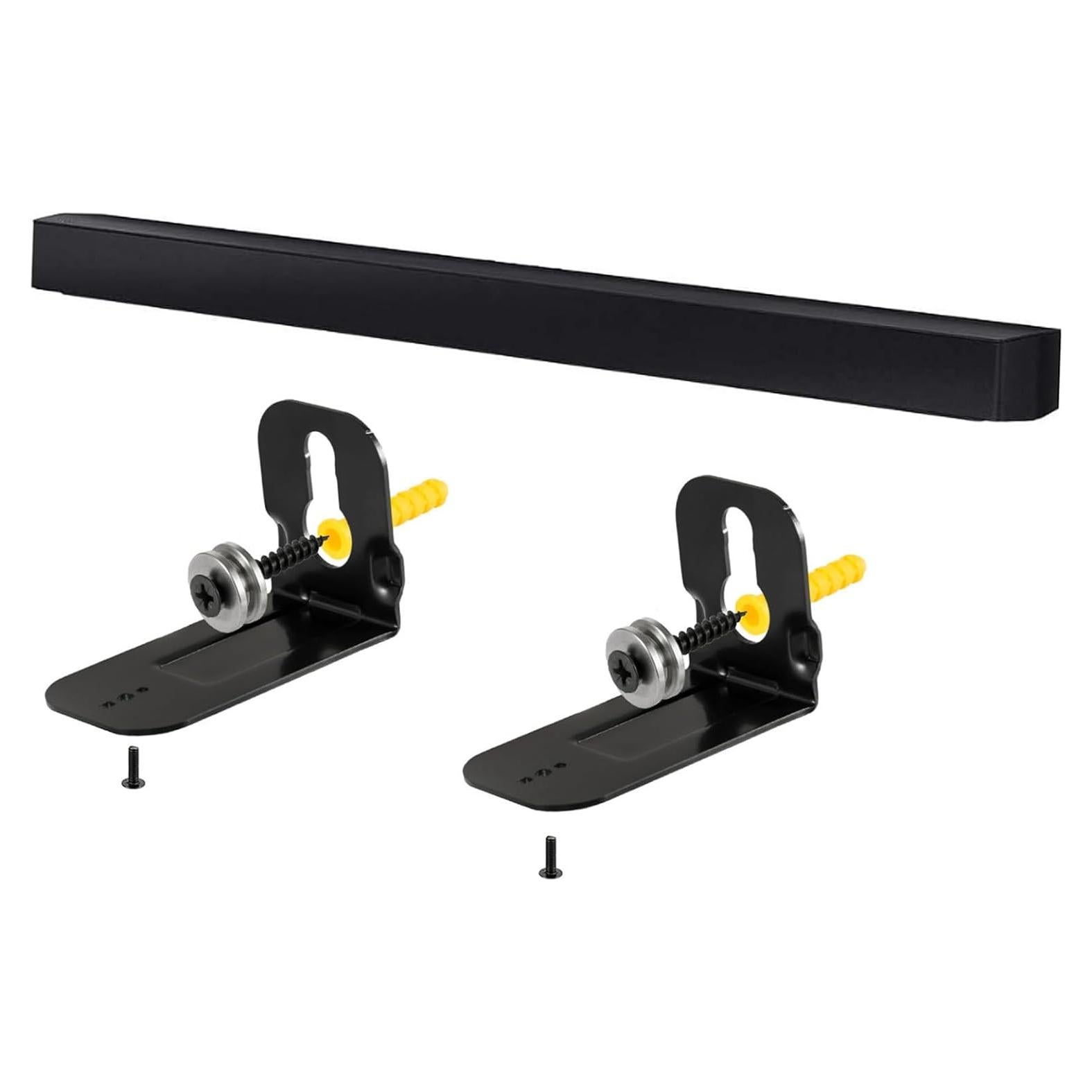 Soporte de Montaje en Pared para Barra de Sonido Samsung - Negro