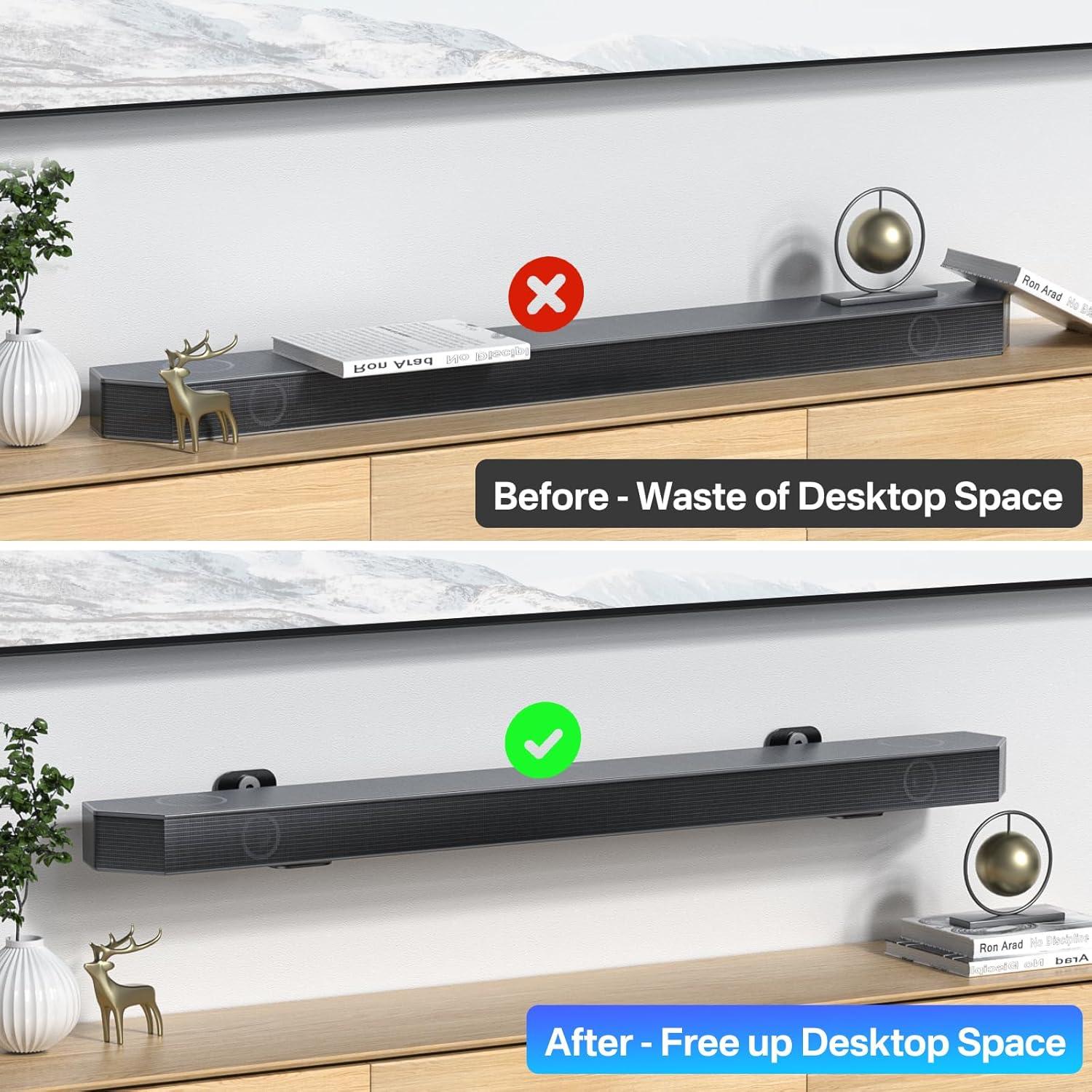 Soporte de Pared para Barra de Sonido Samsung HW-Q - 15.88 kg