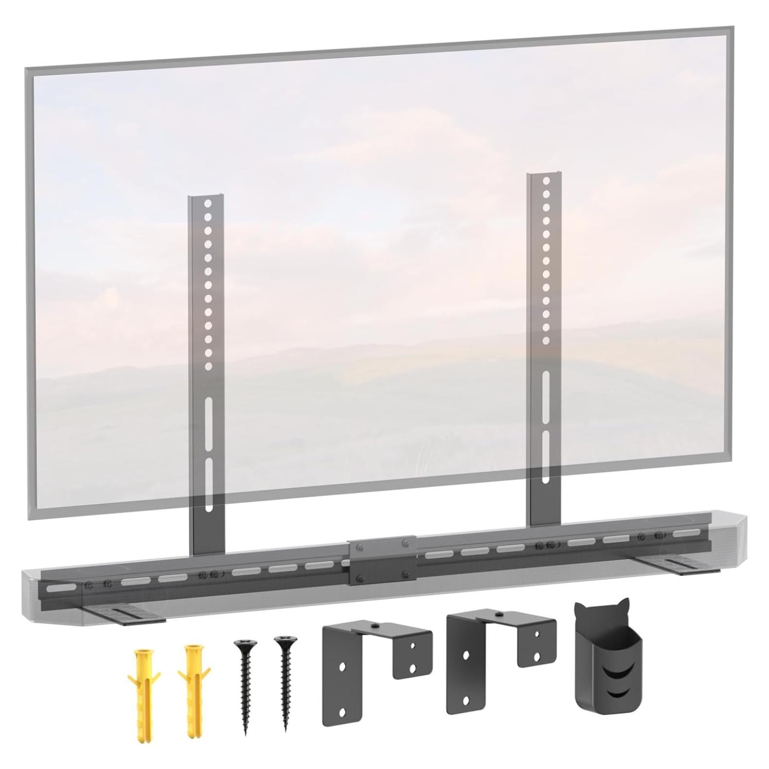 Soporte de TV para Barra de Sonido Notiela Ajustable Plata