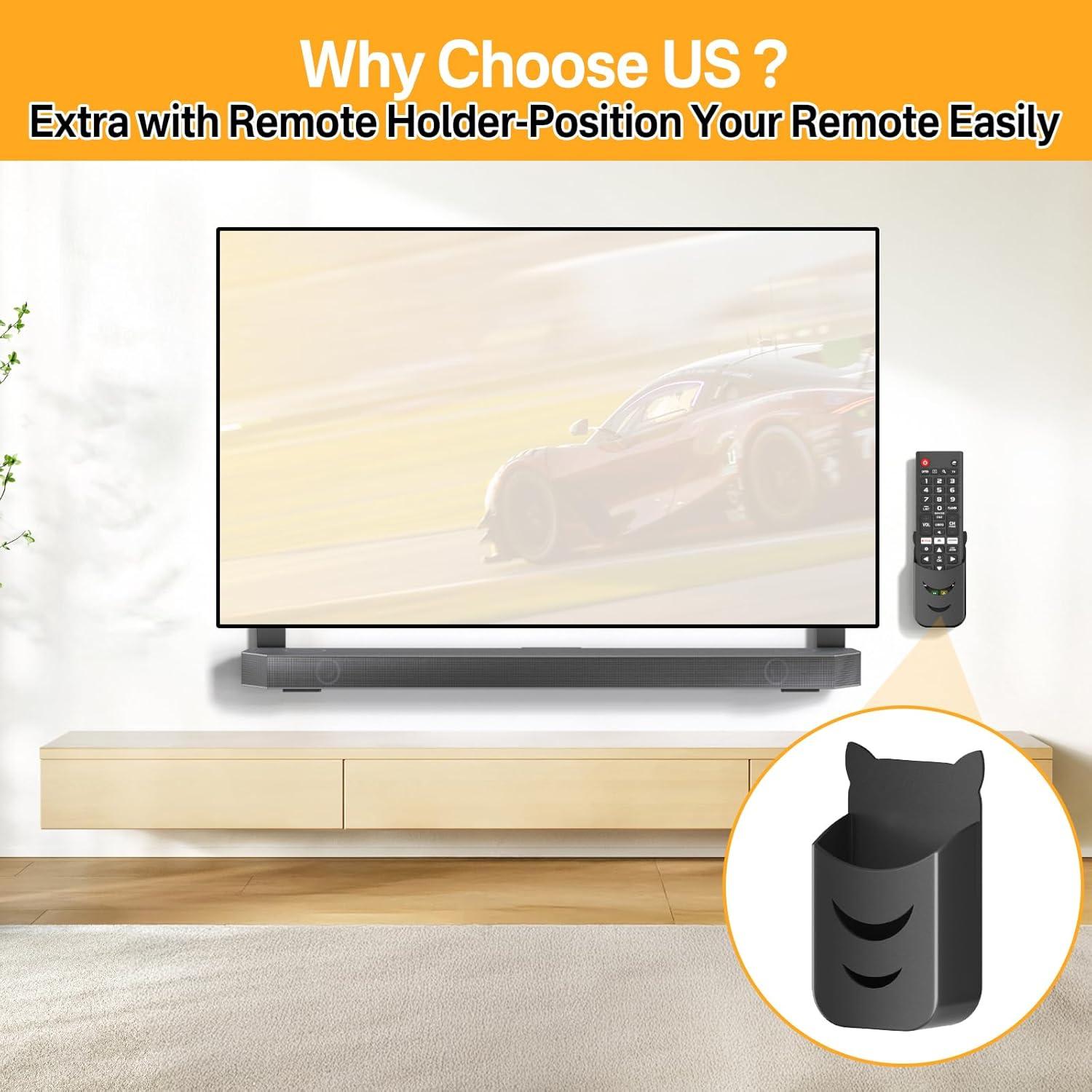 Soporte de TV para Barra de Sonido Notiela Ajustable Plata