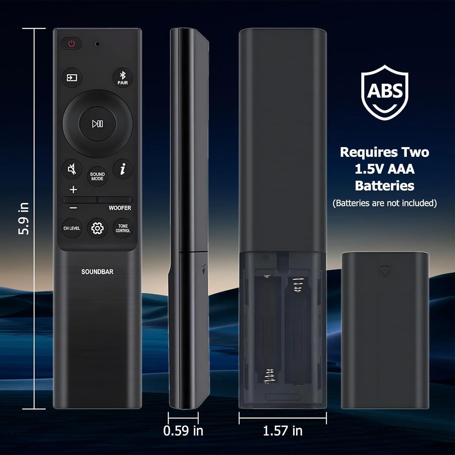 Control Remoto Samsung AH81-15047A para Barra de Sonido