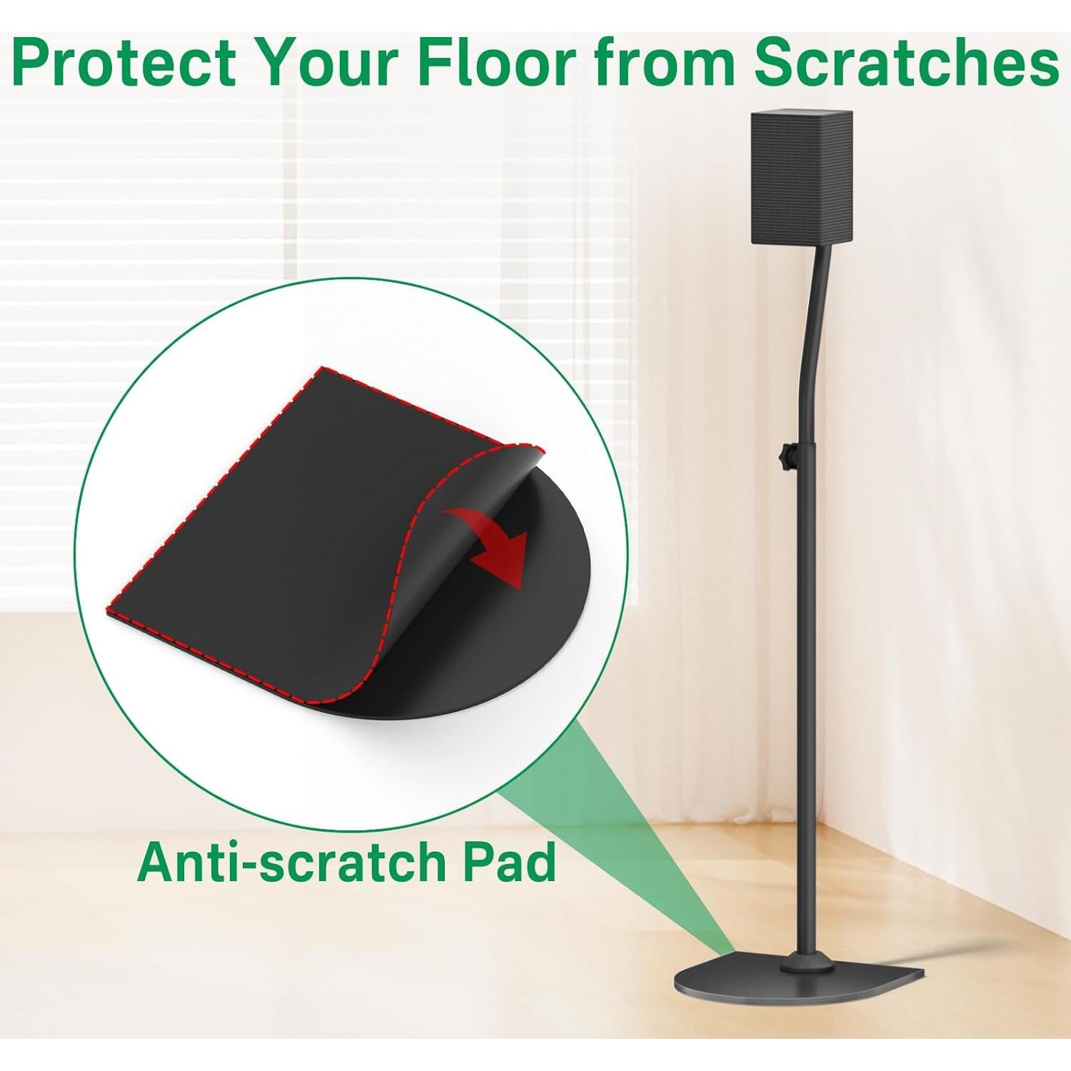 Soporte de Altavoz de Piso Notiela para Samsung Ajustable 83-106 cm