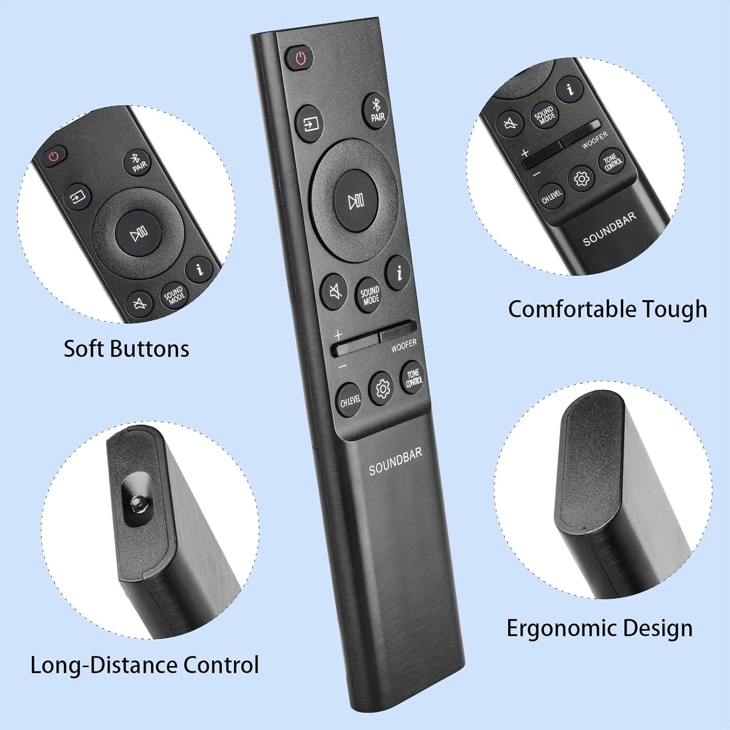 Control Remoto AH81-15047A Compatible Barra de Sonido Samsung