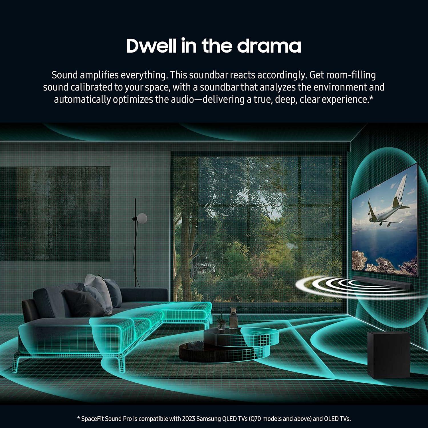 Barra de Sonido Samsung HW-Q700C 3.1.2ch Dolby Atmos Inalámbrica