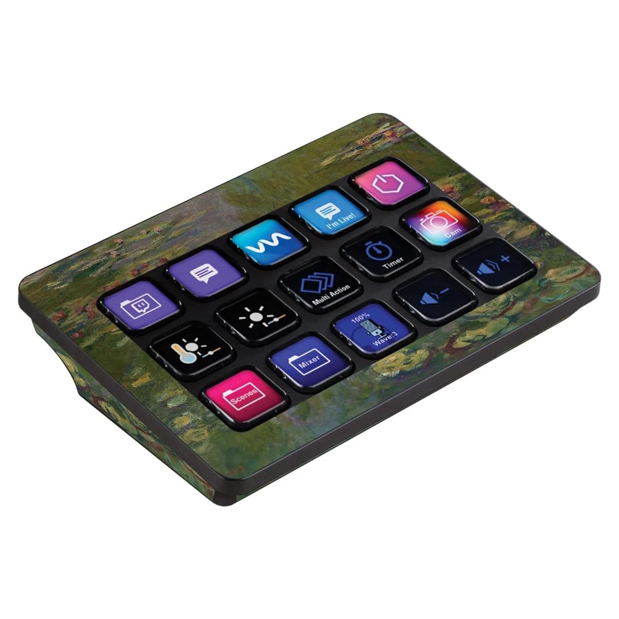 Piel de Vinilo MightySkins para Elgato Stream Deck MK.2 - Lirios de Agua