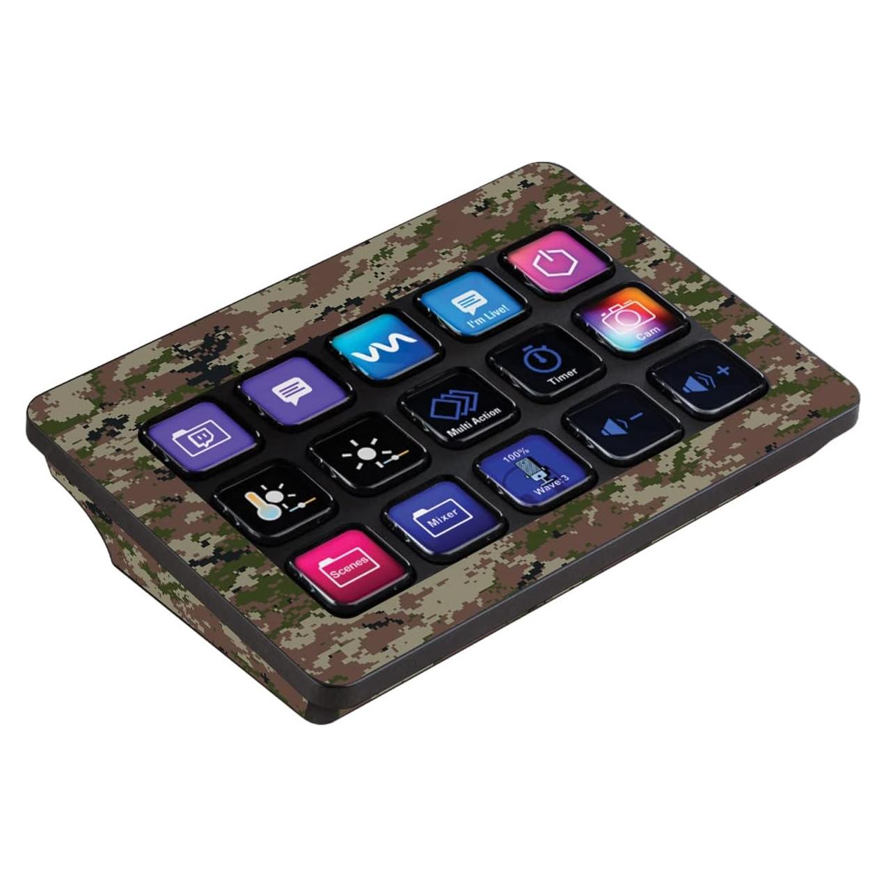 Piel Protectora MightySkins para Elgato Stream Deck MK.2 - Camuflaje Urbano
