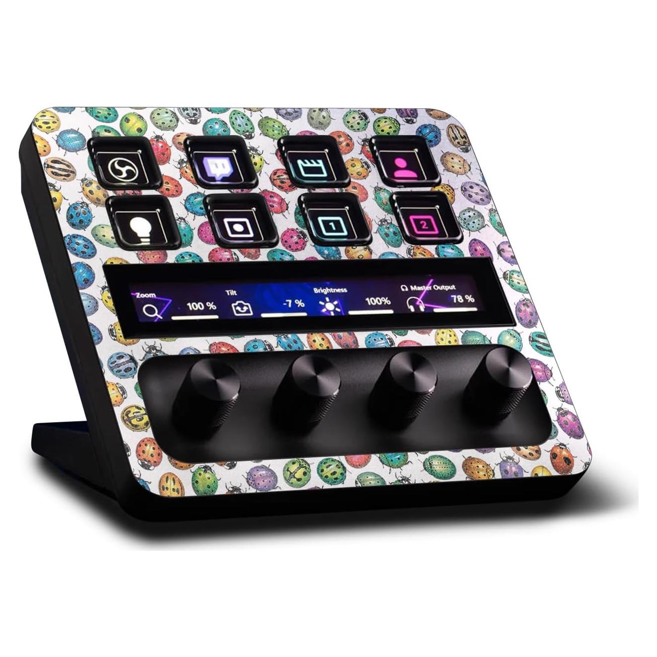 Piel Brillante MightySkins para Elgato Stream Deck + Color Bichos