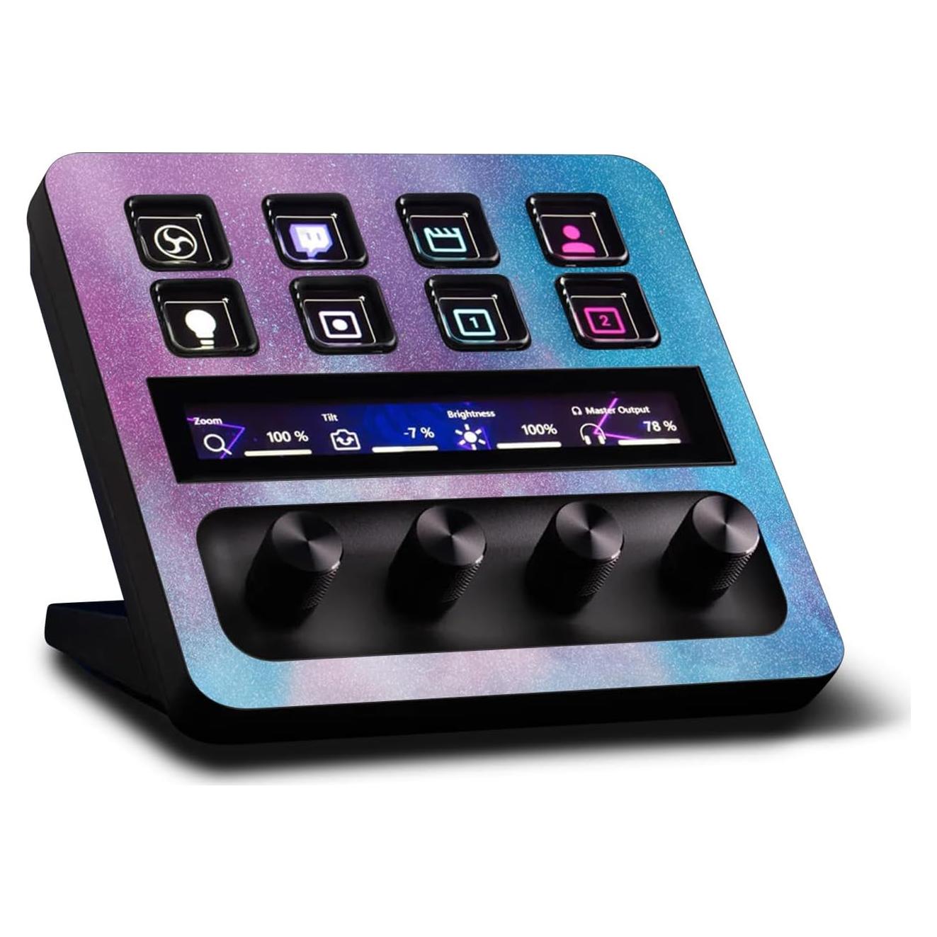 Piel Brillante MightySkins para Elgato Stream Deck + Cielo de Azúcar