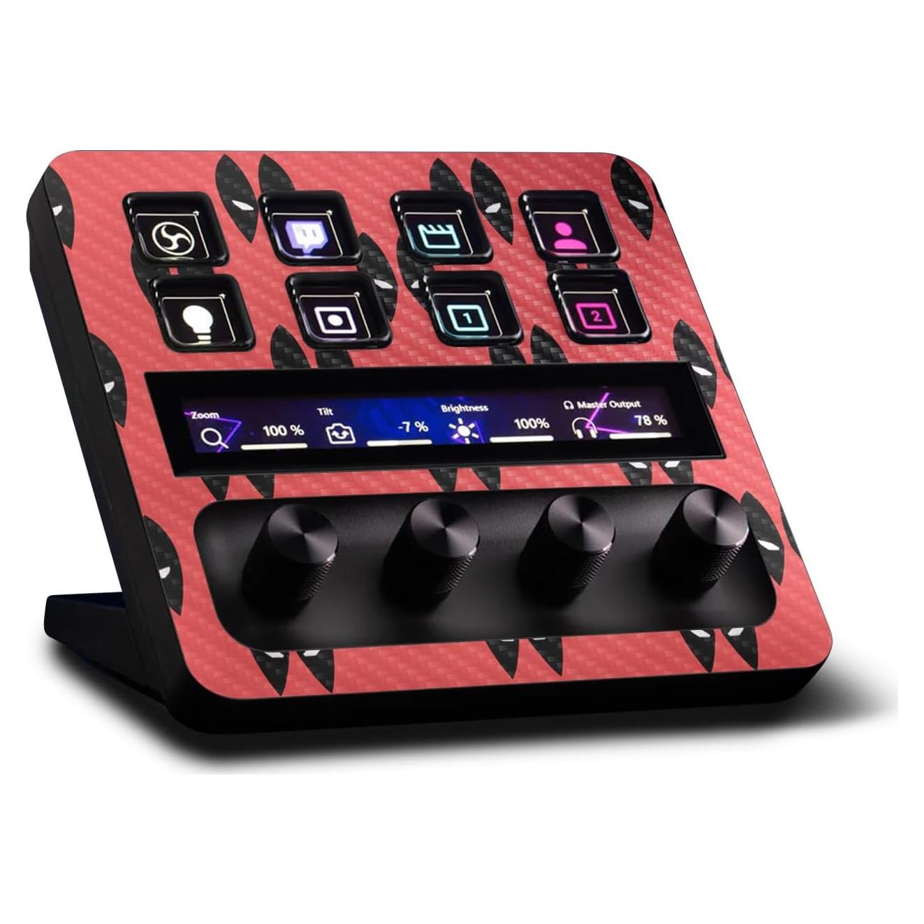 Carcasa de Fibra de Carbono MightySkins para Elgato Stream Deck +