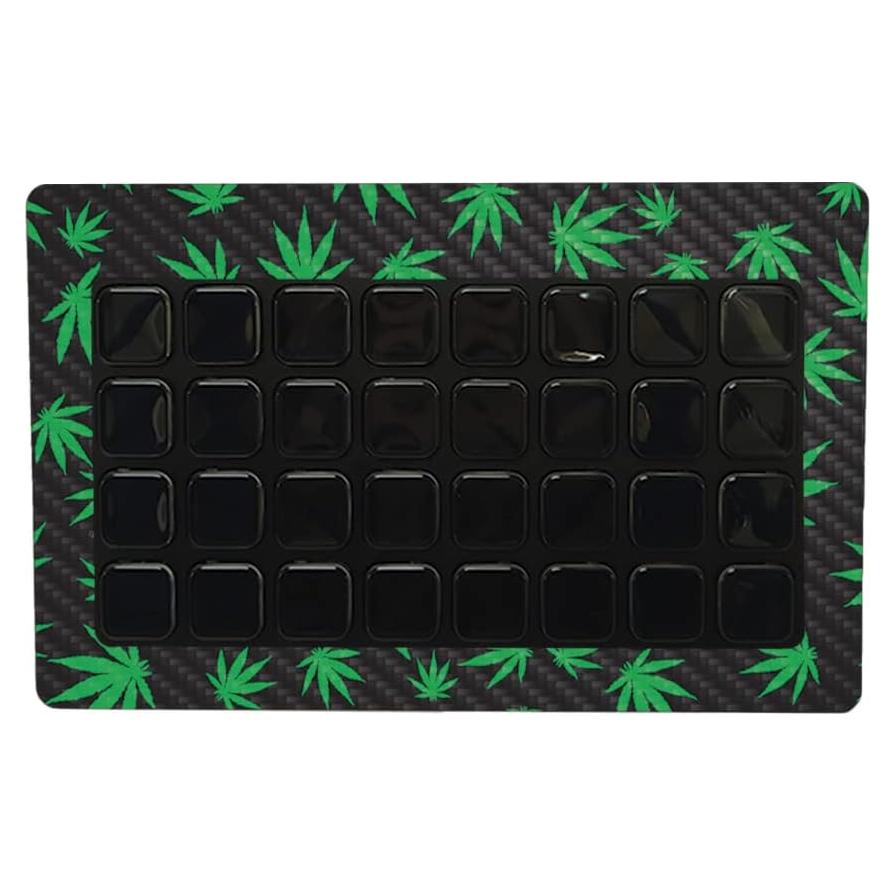 Piel de Fibra de Carbono MightySkins para Elgato Stream Deck XL - Marihuana