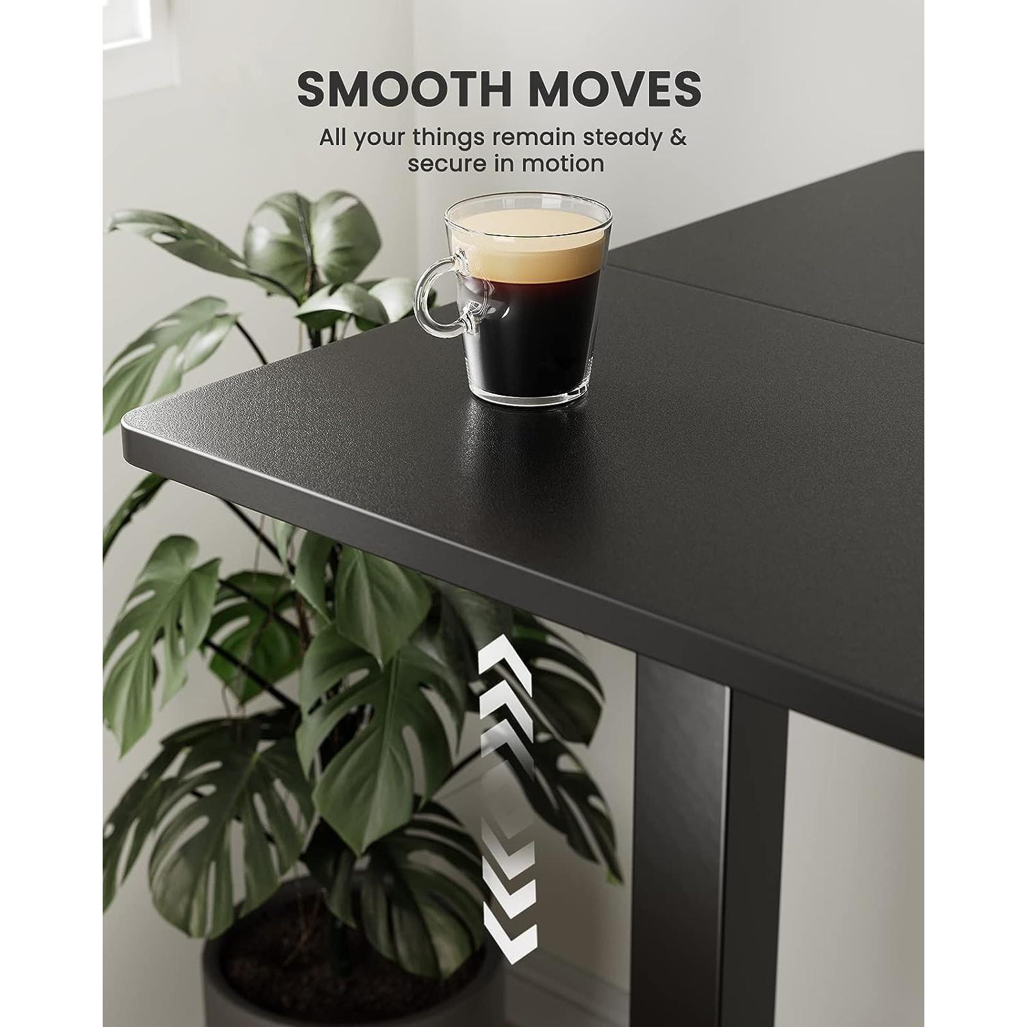 Escritorio de pie eléctrico ajustable ErGear EGESD5B 120x60cm Negro