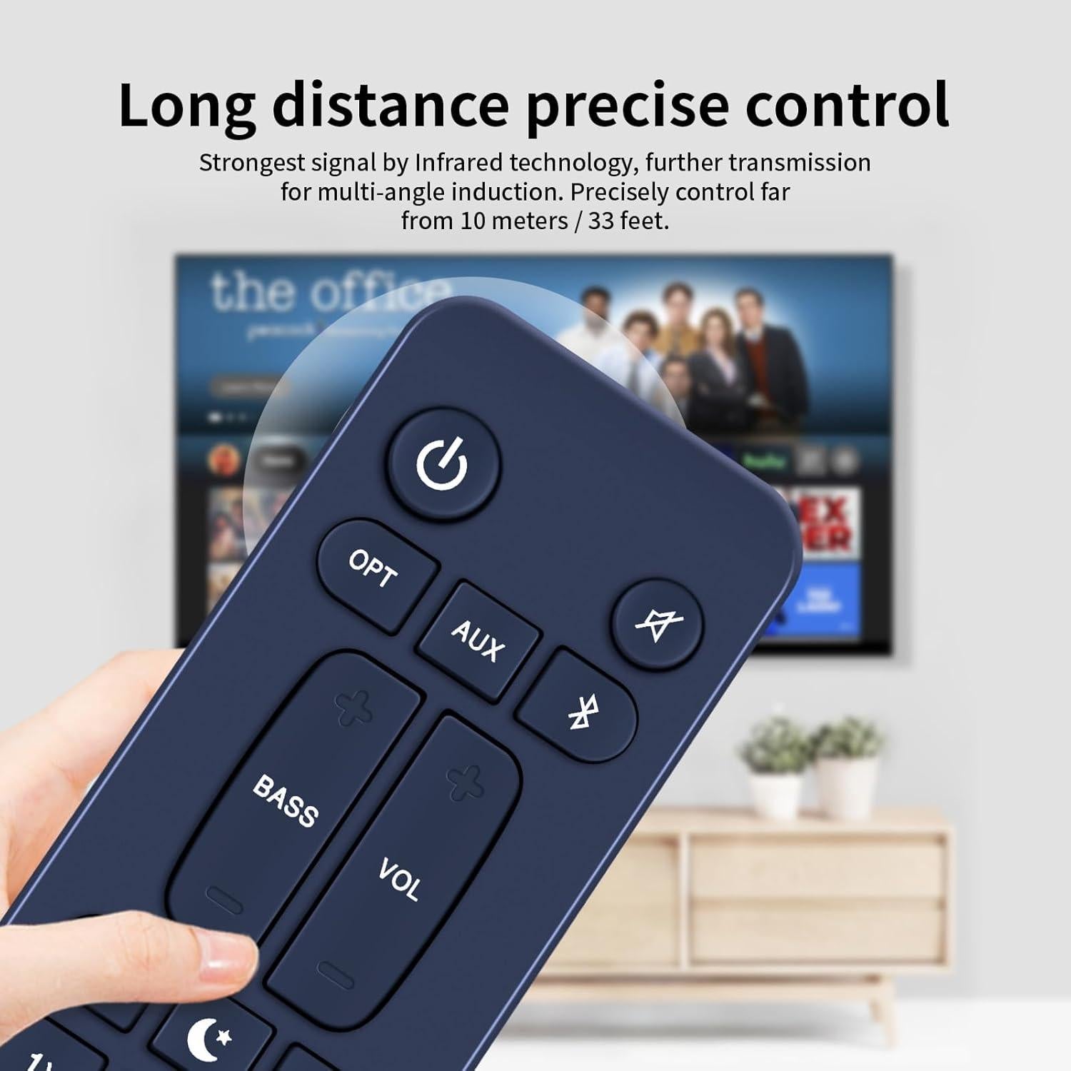 Control Remoto Reemplazo Polk Audio Signa S2/S1/S1B Ultra Delgado