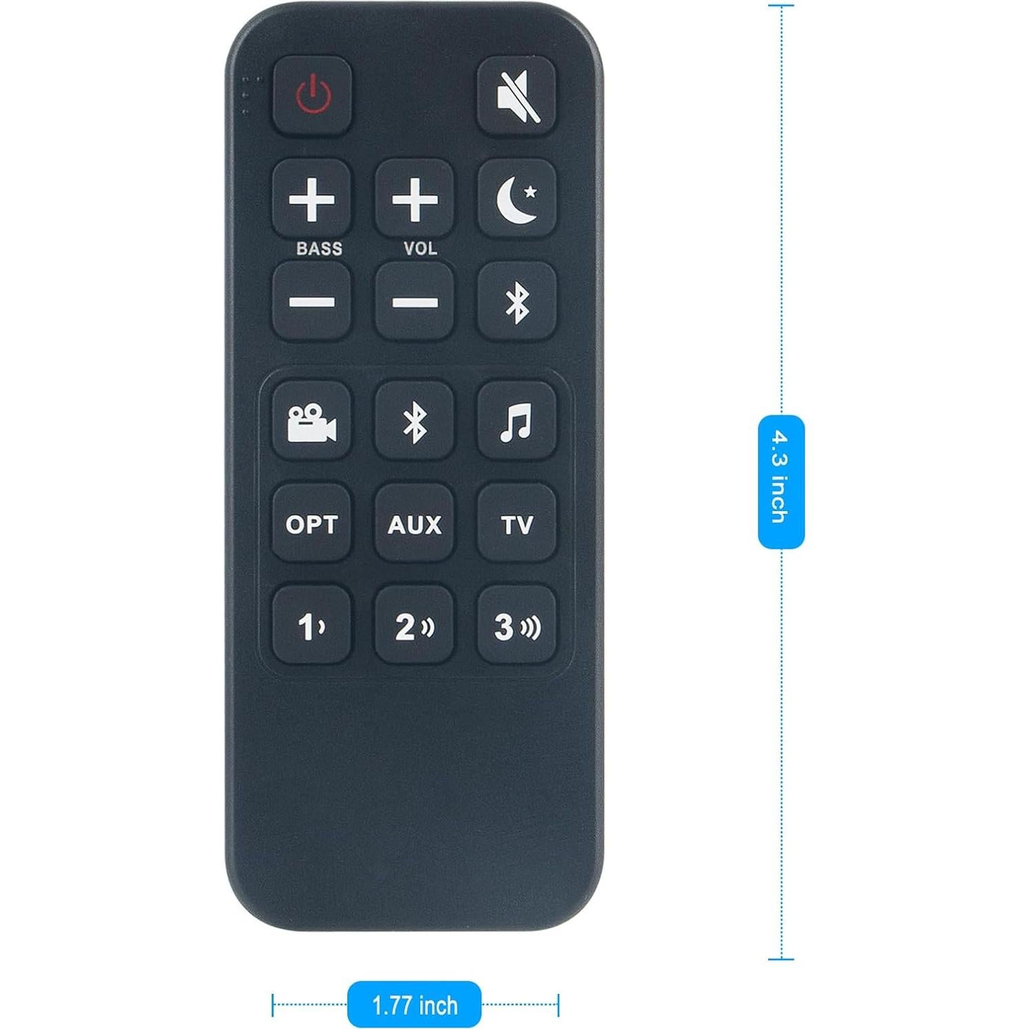 Control Remoto RE6214-1 para Barra de Sonido Polk Audio