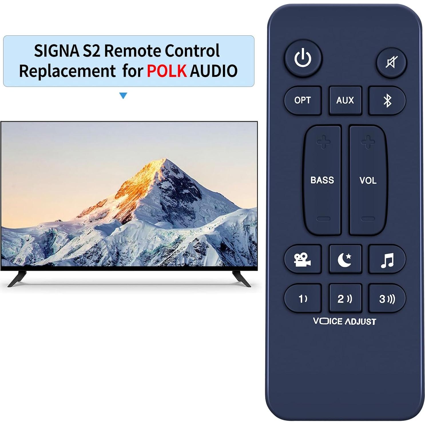 Control Remoto PZL para Barra de Sonido Polk Audio Signa S2