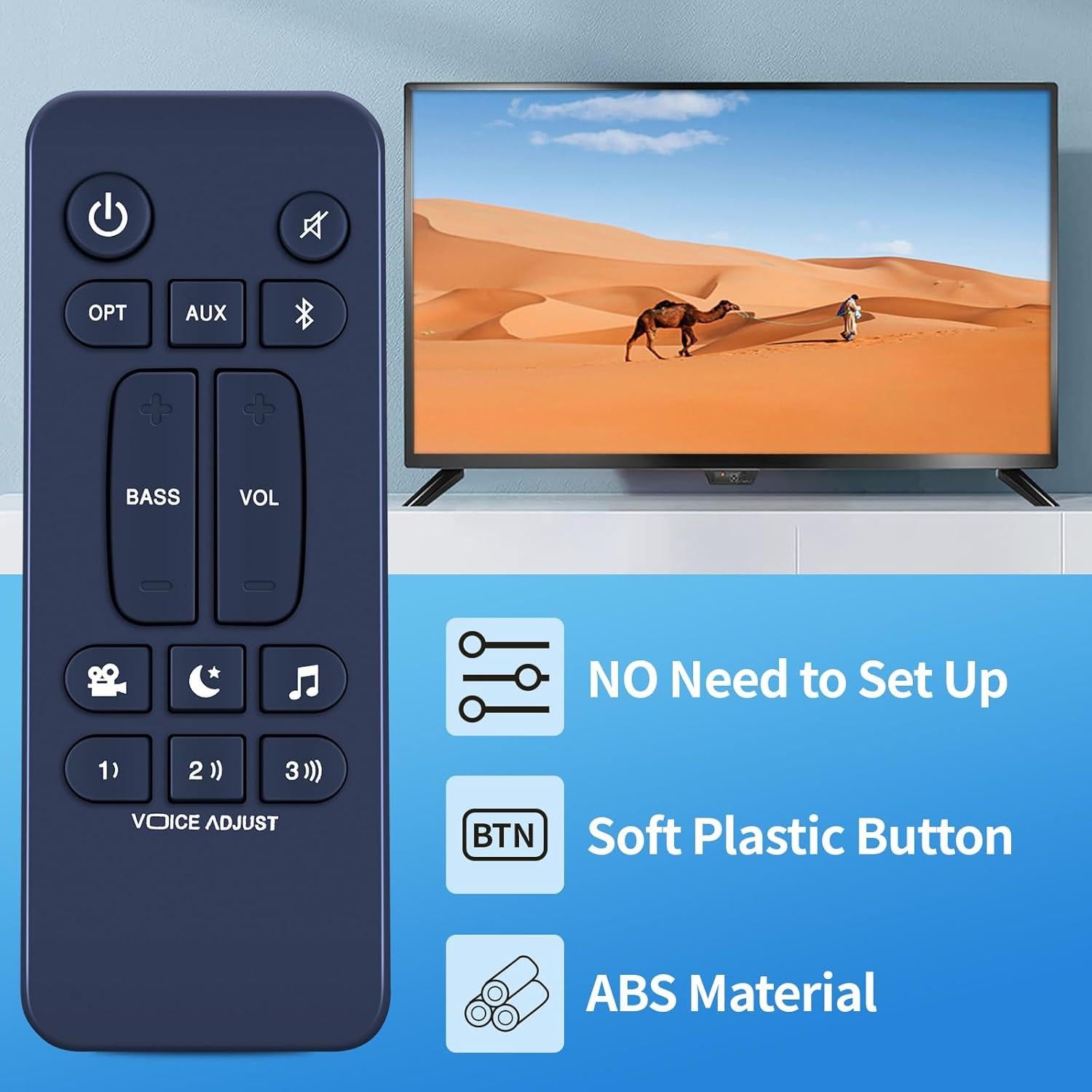 Control Remoto PZL para Barra de Sonido Polk Audio Signa S2