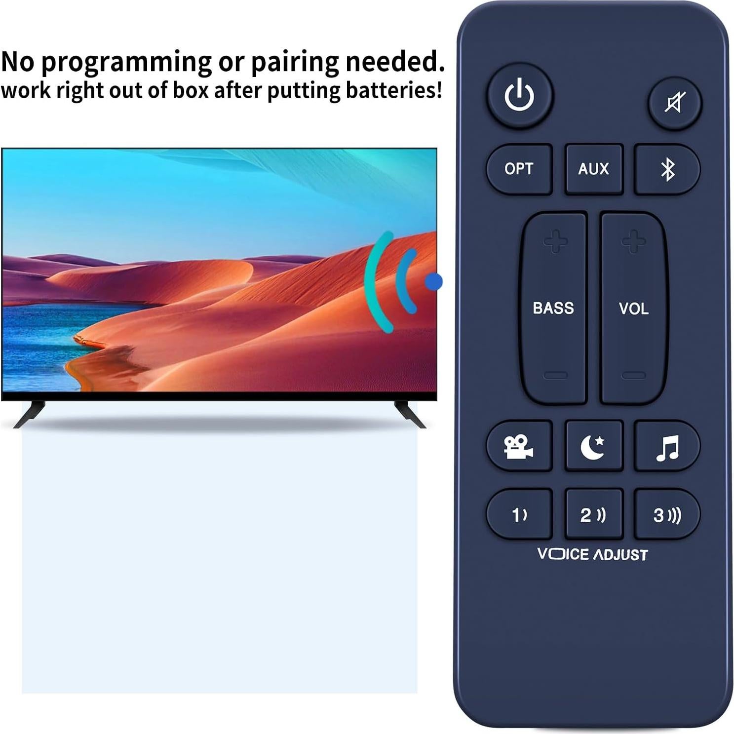 Control Remoto PZL para Barra de Sonido Polk Audio Signa S2