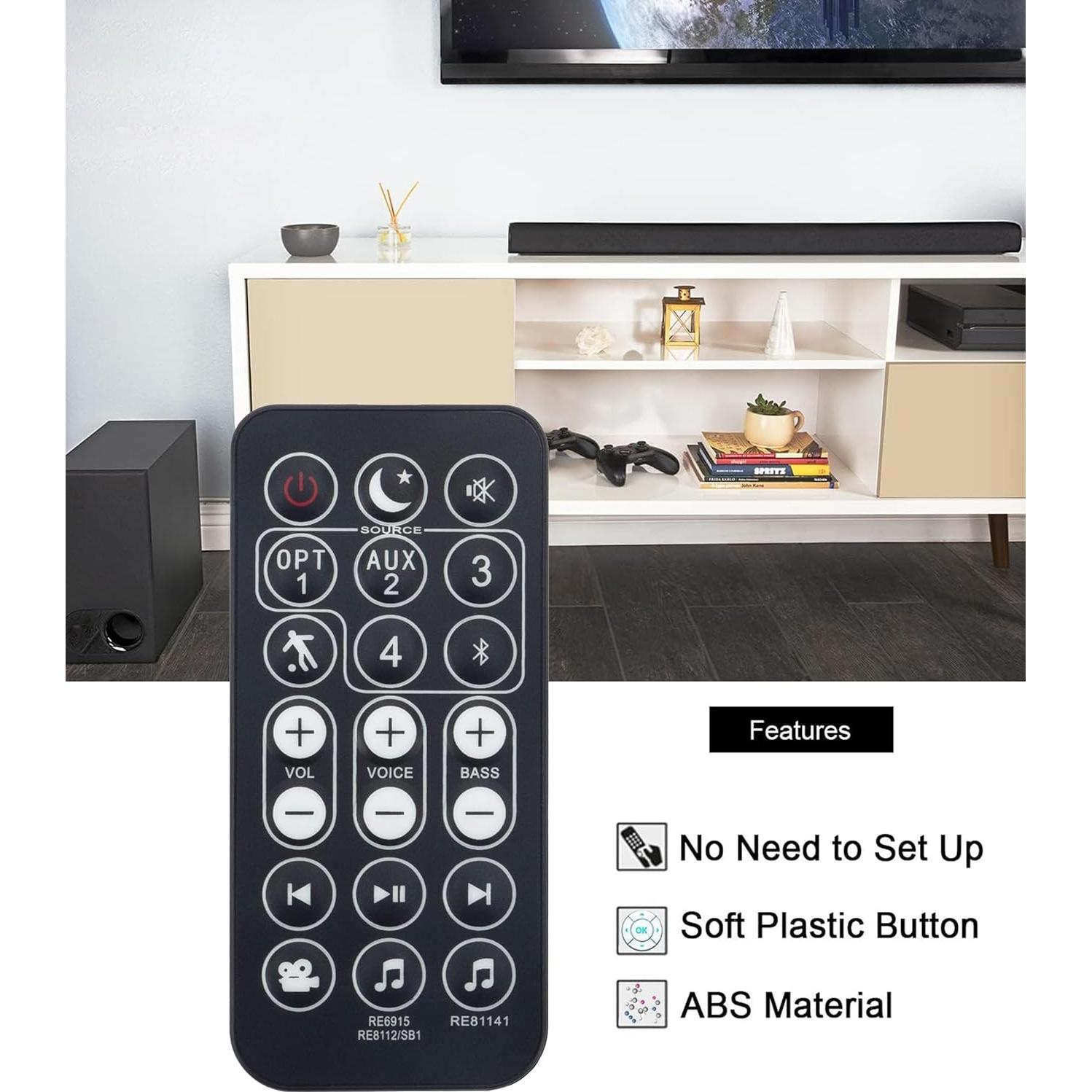 Control Remoto Reemplazo Polk Audio Signa S1 S2 Omni SB1