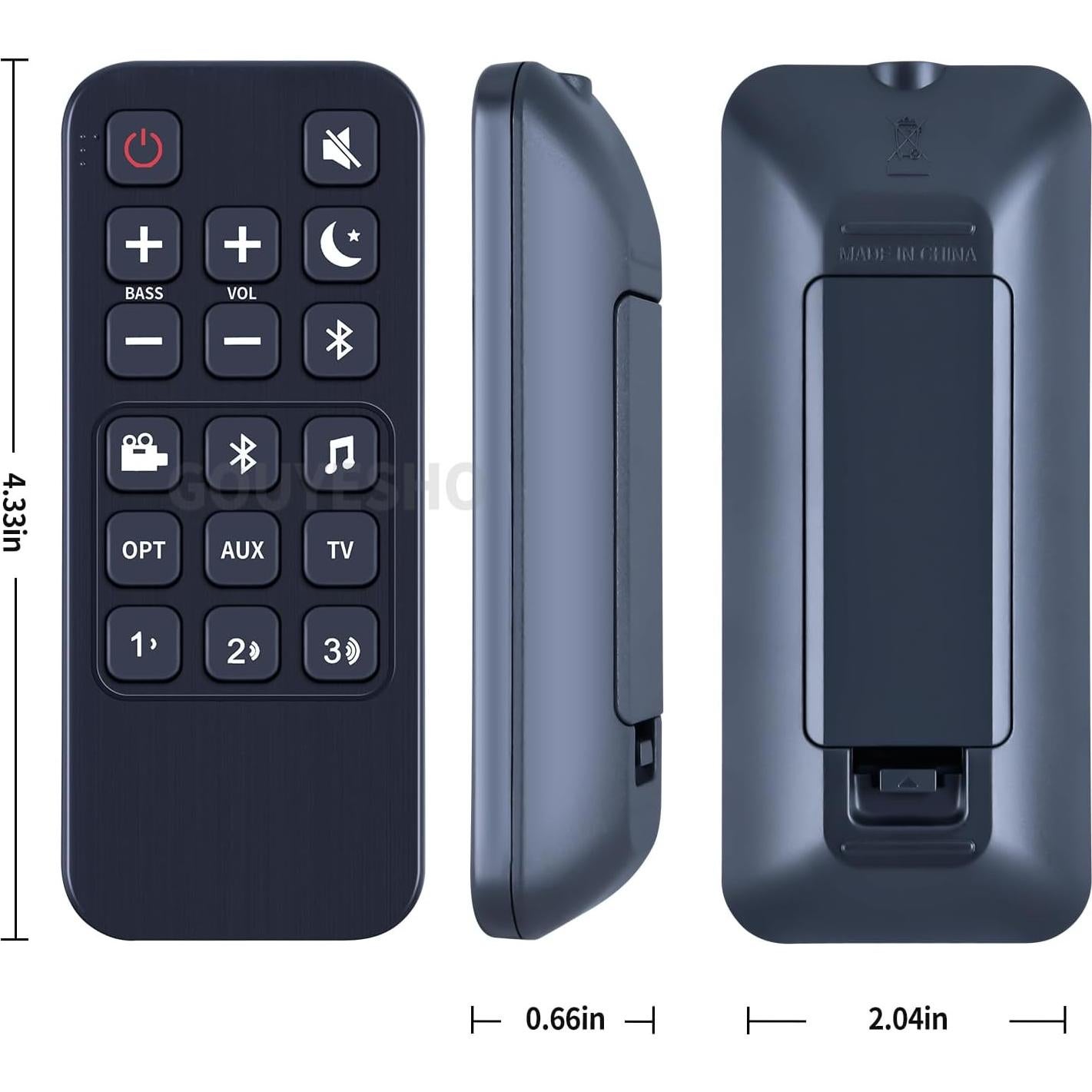 Control Remoto Reemplazo Polk Audio Signa S1 S2 S3 RE6214-1