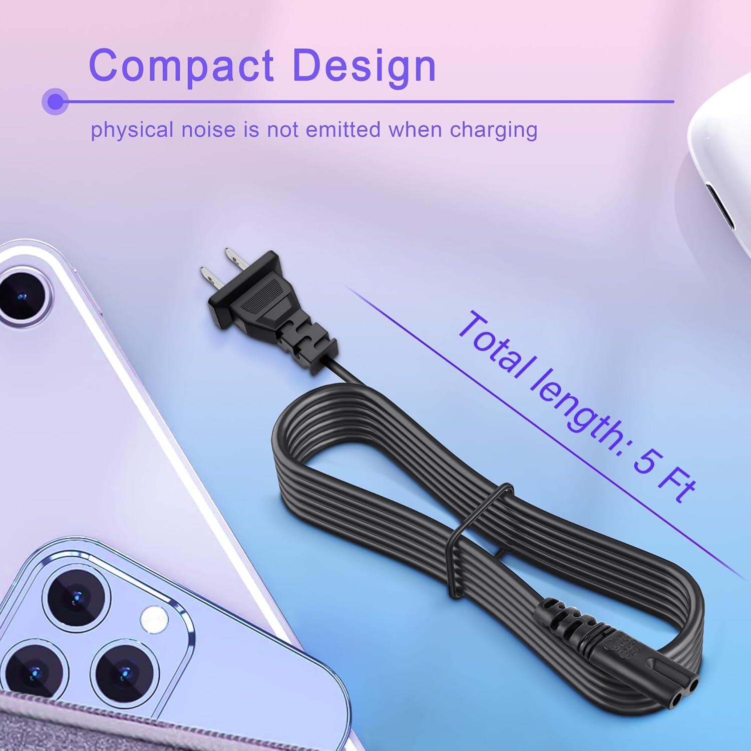 Cable de corriente alterna W&T para Polk Audio Signa S2 S3 S4