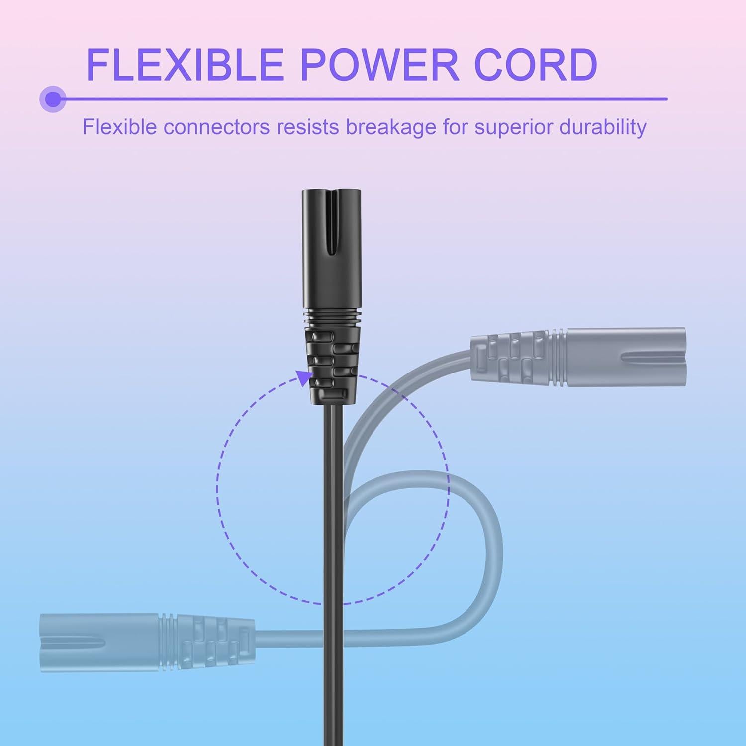 Cable de corriente alterna W&T para Polk Audio Signa S2 S3 S4