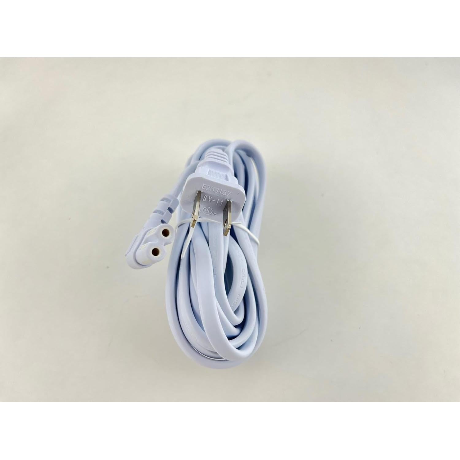 Cable de Poder AC Extra Largo OMNIHIL Blanco 3.05m UL