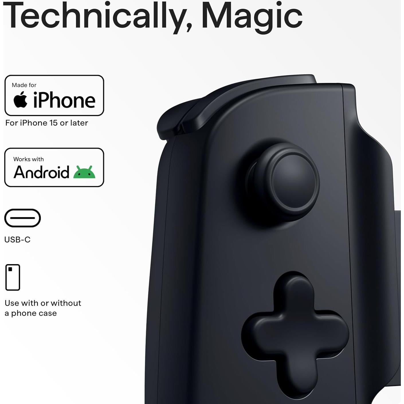 Controlador de Juego Móvil Backbone One Gen 2 USB-C - Android/iPhone 15/16