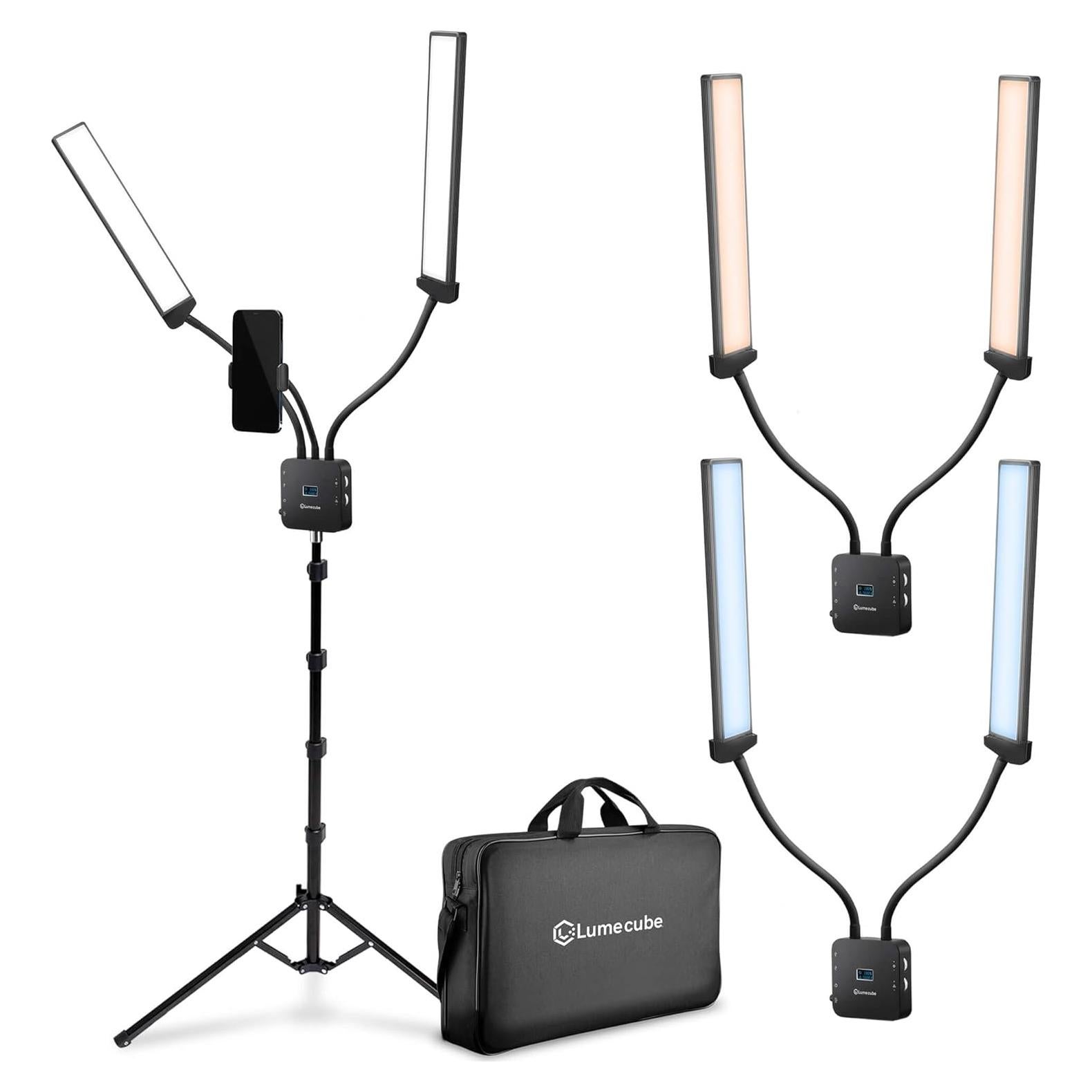 Lume Cube Flex Light Pro - Lámpara LED 2 Puntos Ajustable