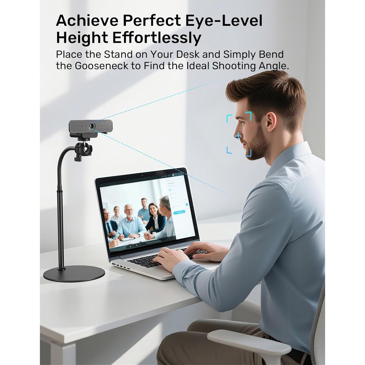 Soporte para Webcam Etour con Cuello de Ganso 360° - 0.54 kg