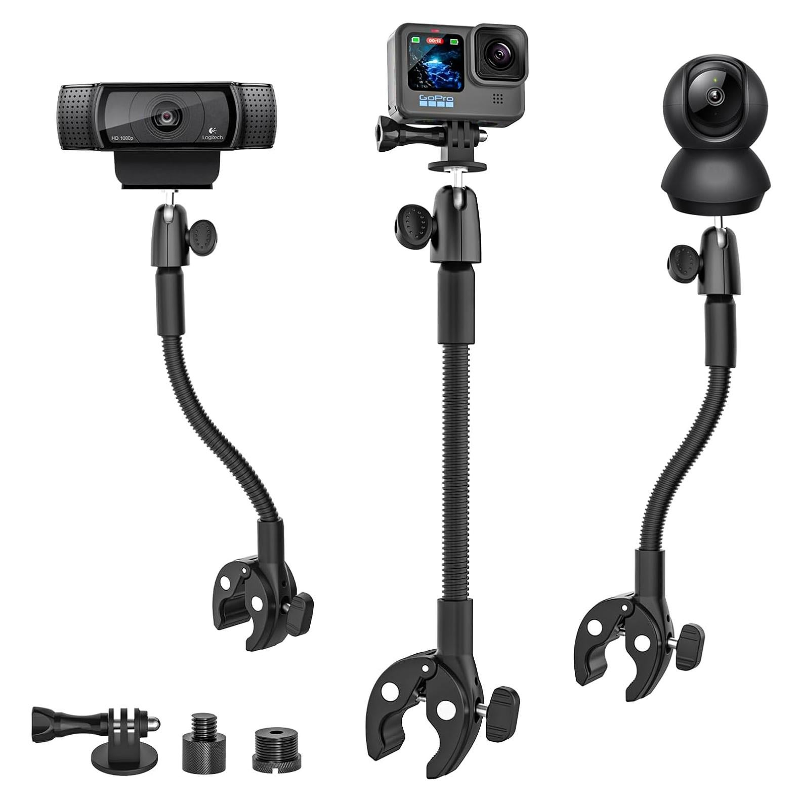 Soporte de cámara con abrazadera Kolasels cuello de ganso