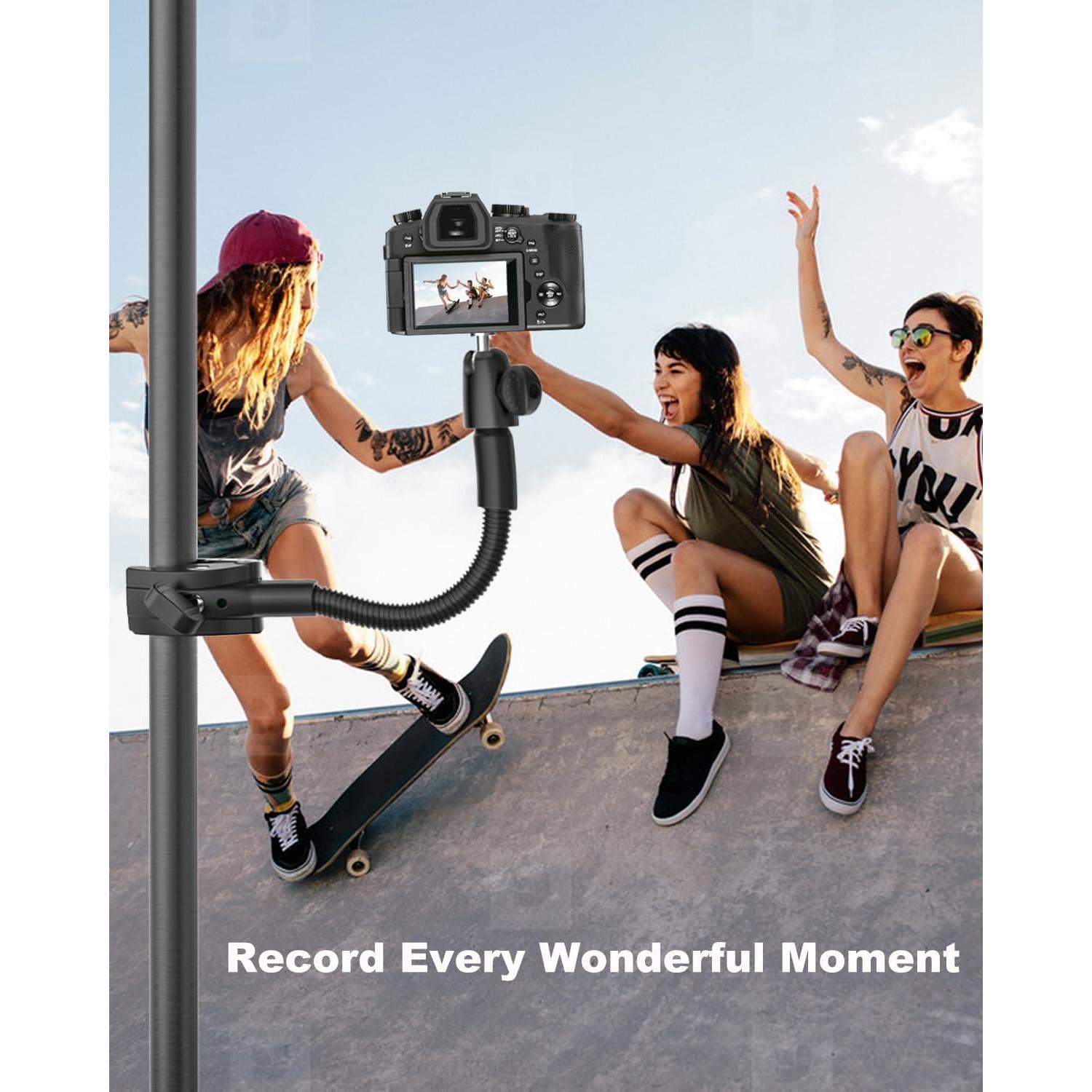 Soporte de cámara con abrazadera Kolasels cuello de ganso