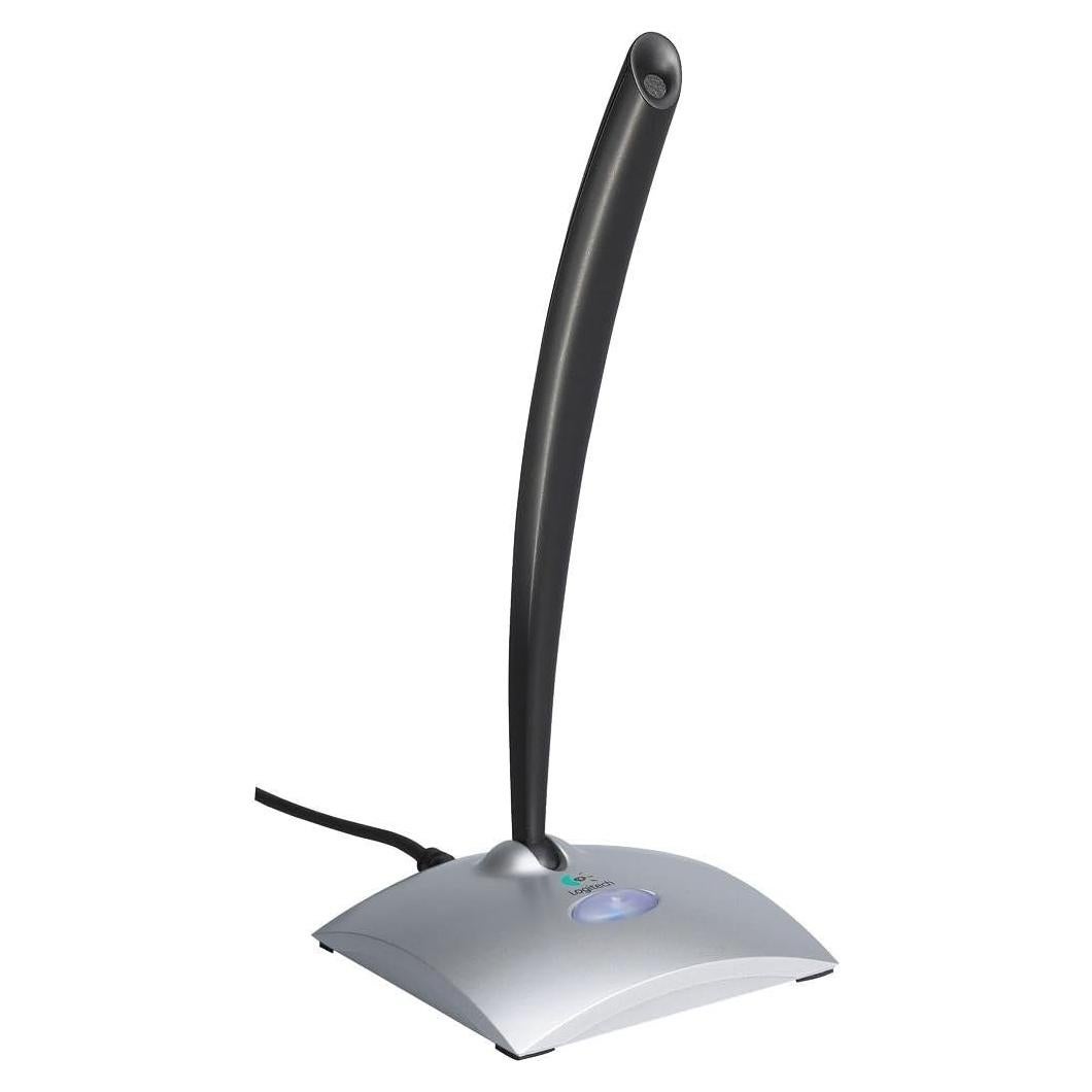 Micrófono de Escritorio USB Logitech 980186-0403 con Cancelación de Ruido