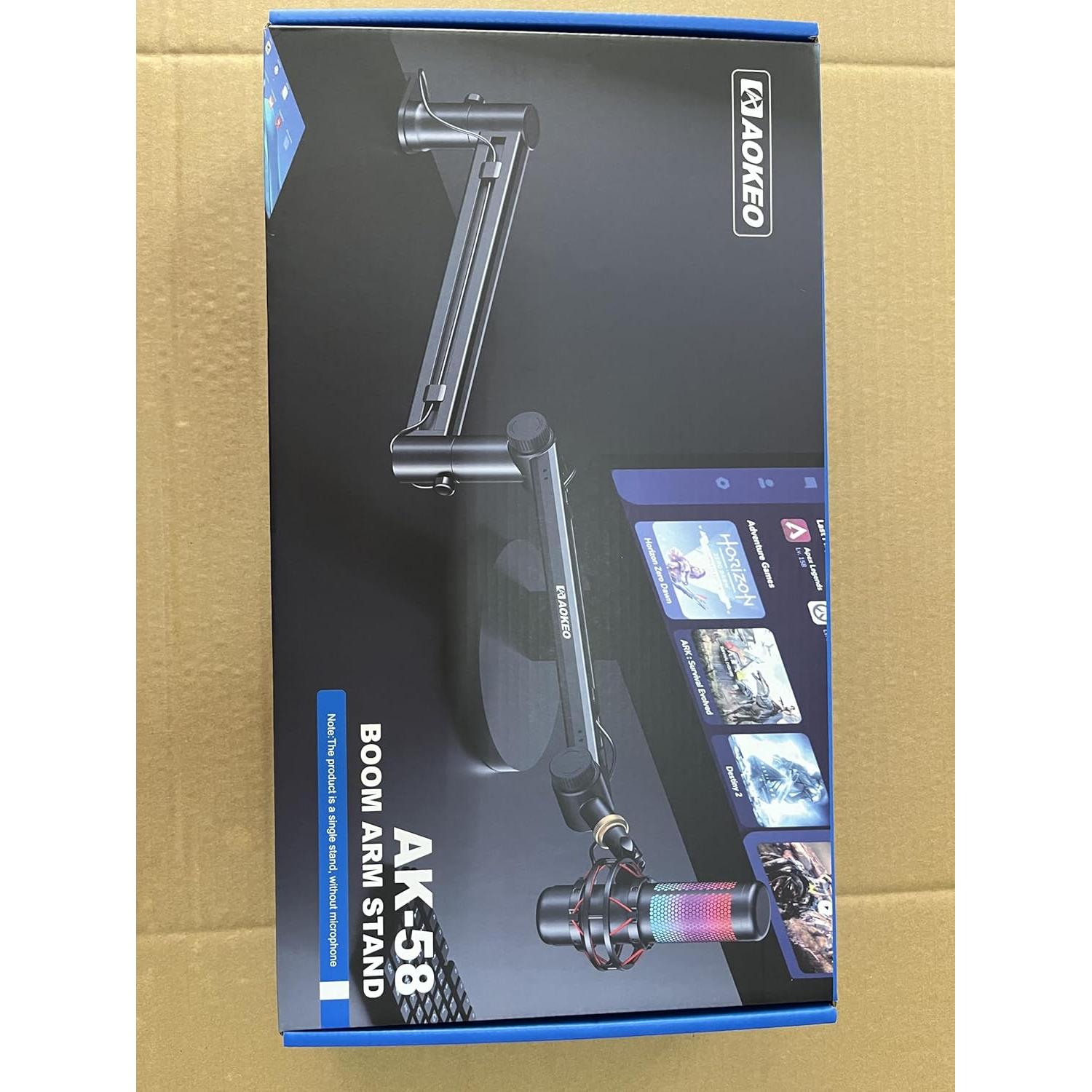 Soporte de Brazo de Micrófono Aokeo AK-58 Ajustable 1.63 kg