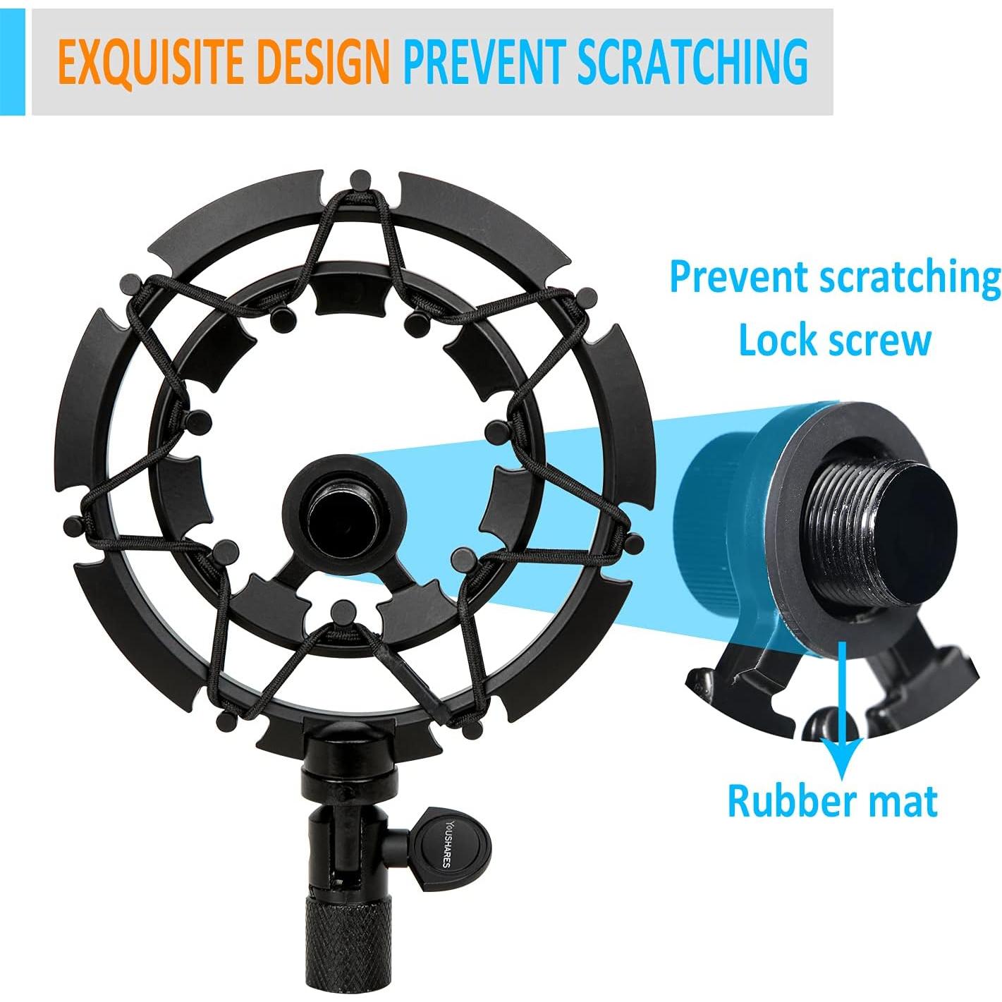 Soporte Antivibración YOUSHARES para Blue Yeti X - Reduce Ruido