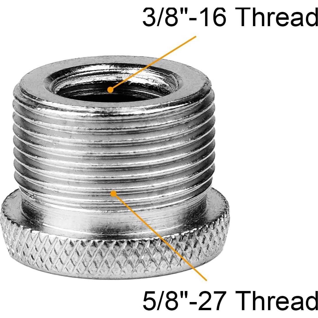 Adaptador de soporte de micrófono Anwenk 5/8 a 3/8 hembra
