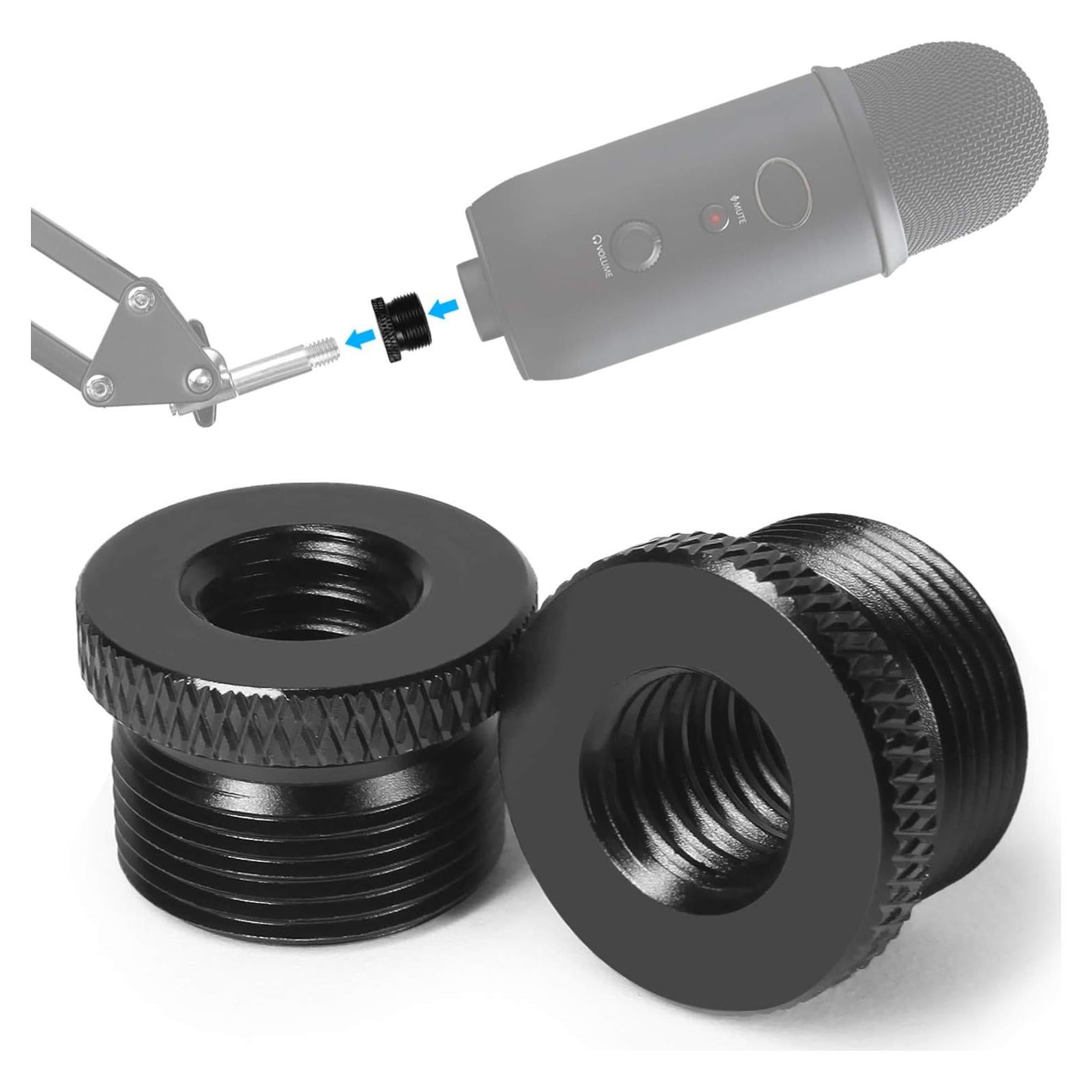 Adaptador de Rosca Macho 5/8" a Hembra 3/8" Frgyee - 2 Piezas