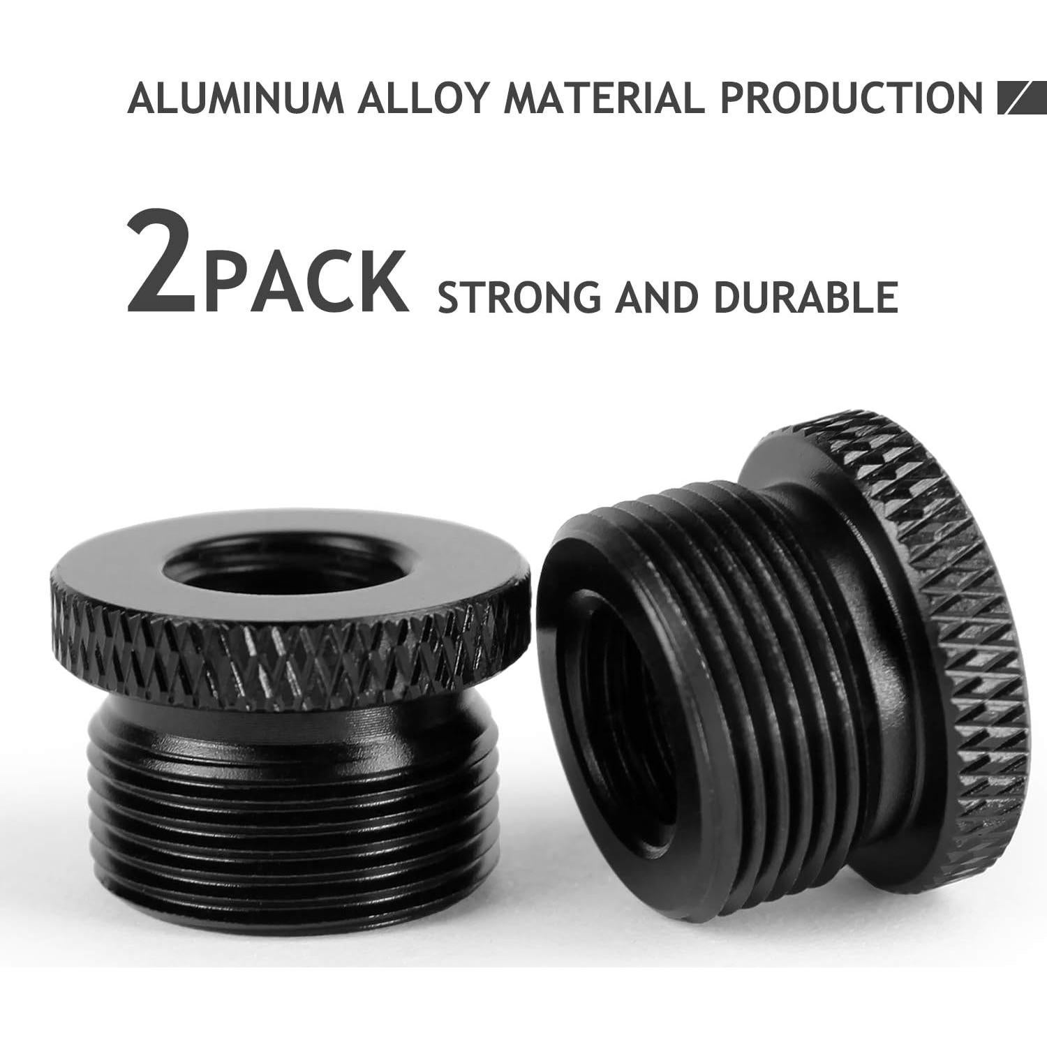 Adaptador de Rosca Macho 5/8" a Hembra 3/8" Frgyee - 2 Piezas