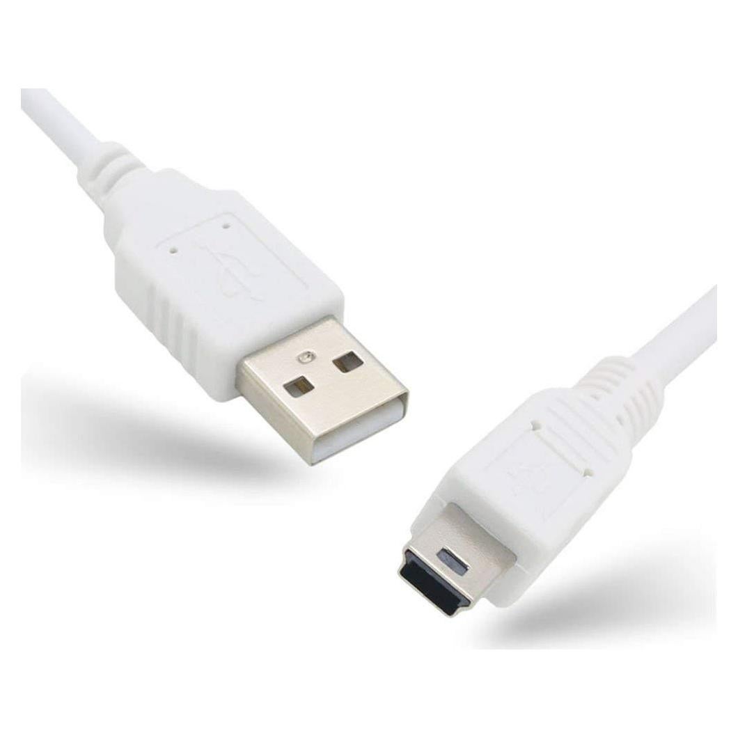 Cable de Datos USB 2.0 Mini B IENZA 1.83 m para Micrófonos y Cámaras